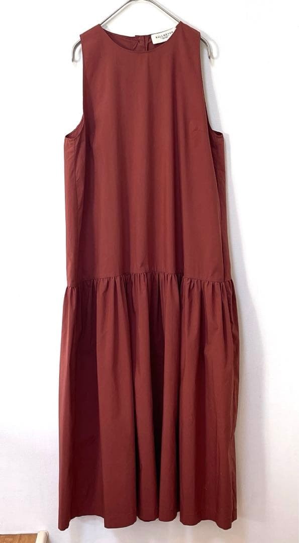KALLMEYER Long Dress Terracotta Size S – Pre-Owned