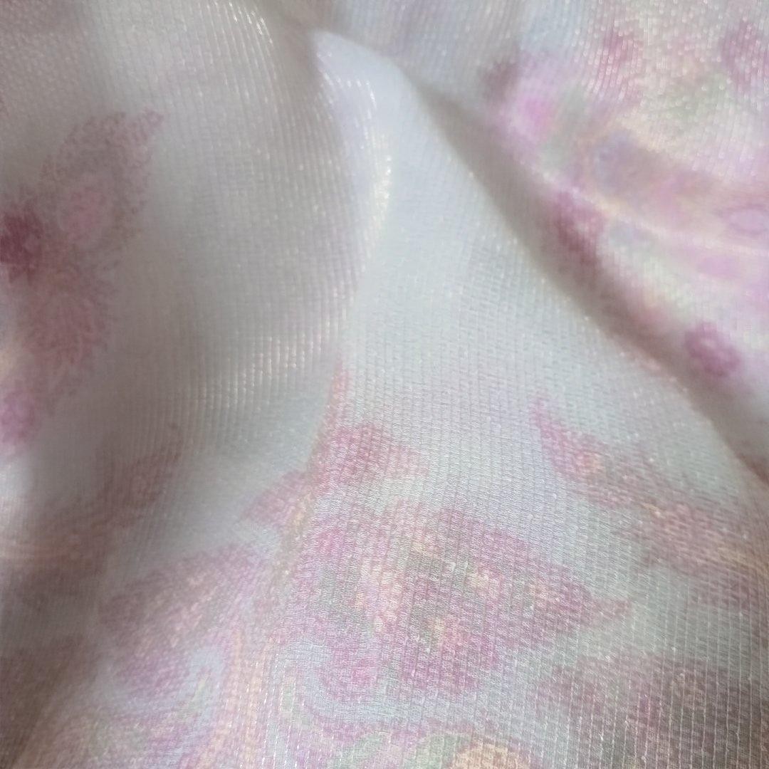 ETRO Silk Blend Scarf Peach Purple Green Gold Pink Beige Lavender Italy