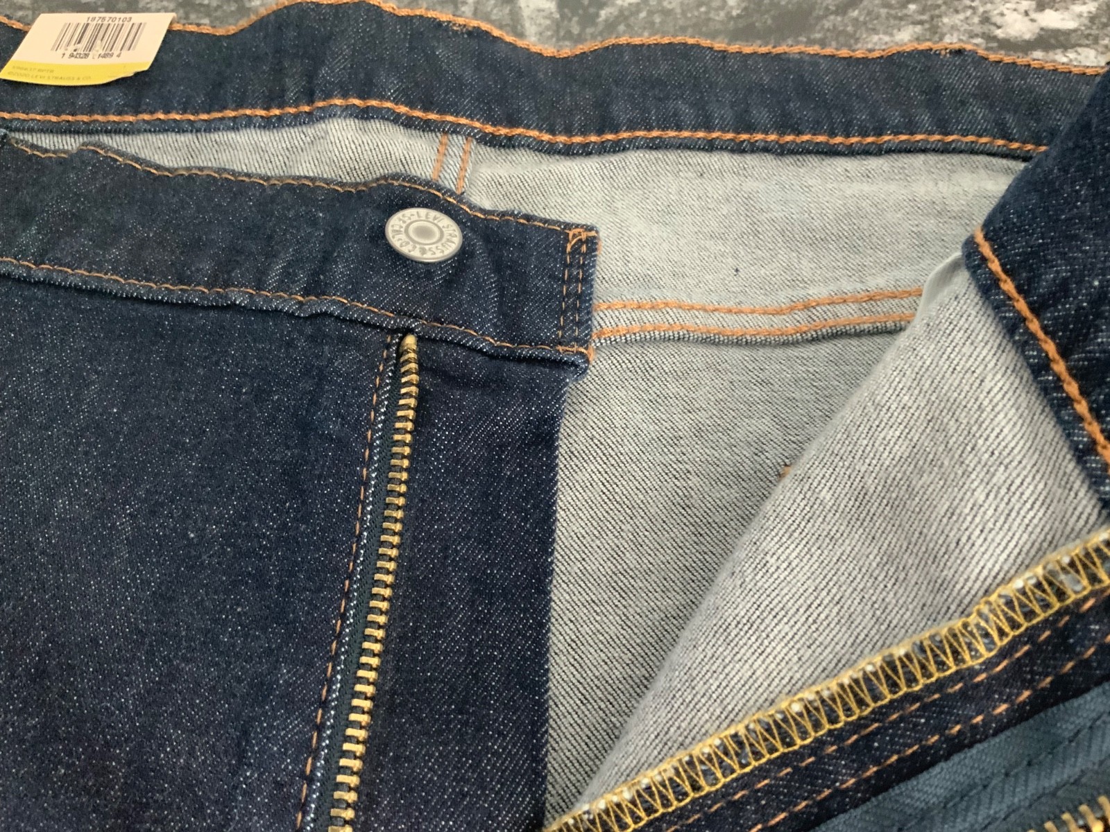Levi’s 541 Athletic Taper Jeans Mens 46×30 Big & Tall Medium Blue Stretch Denim