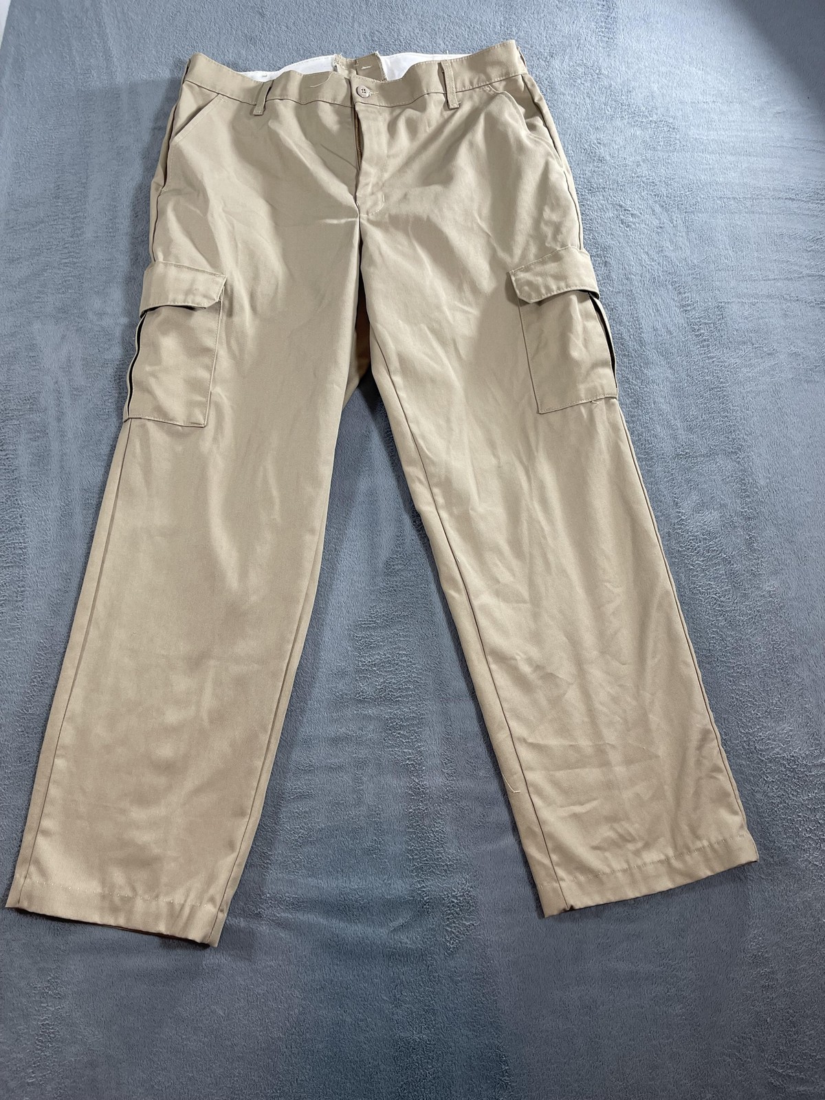 Red Kap Cargo Pants Mens 38×32 Khaki PT88KHO Workwear Utility Pockets Durable