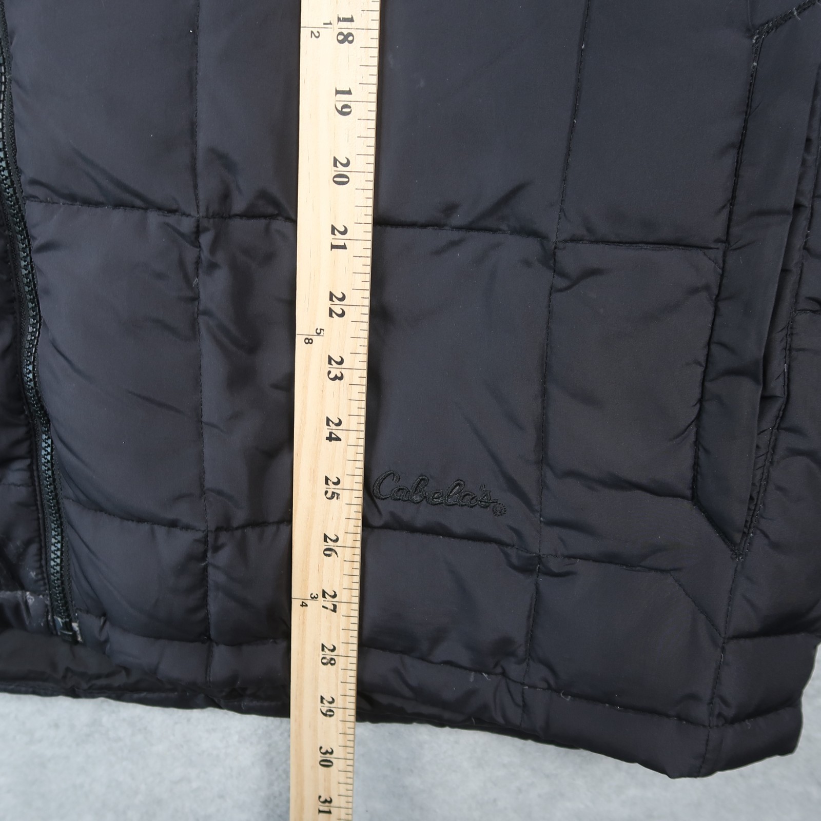 Cabela’s Outdoor Gear Premier Northern Goose Down Jacket Men’s XL Black