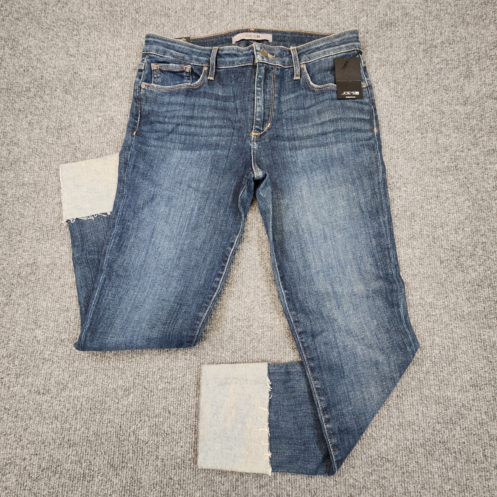 Joe’s Jeans Brussels Cuff Crop Women 29 Dark Wash Slim Straight NEW without Tag