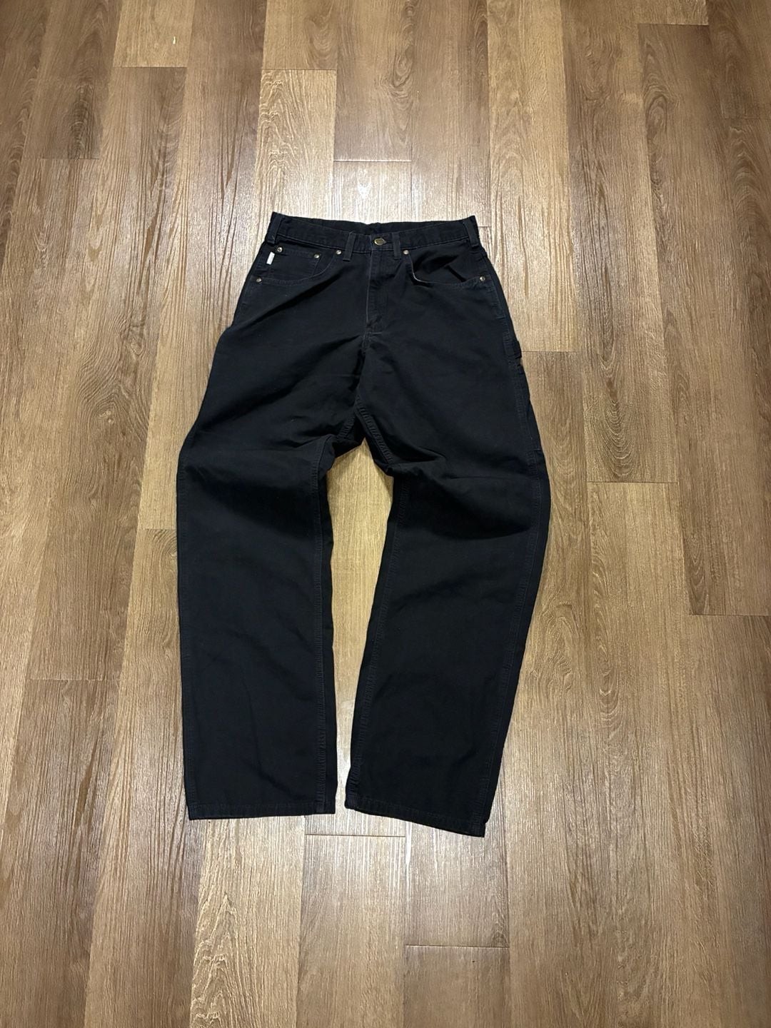 Carhartt B159-BLK Loose Original Fit Black Work Jeans 32×34