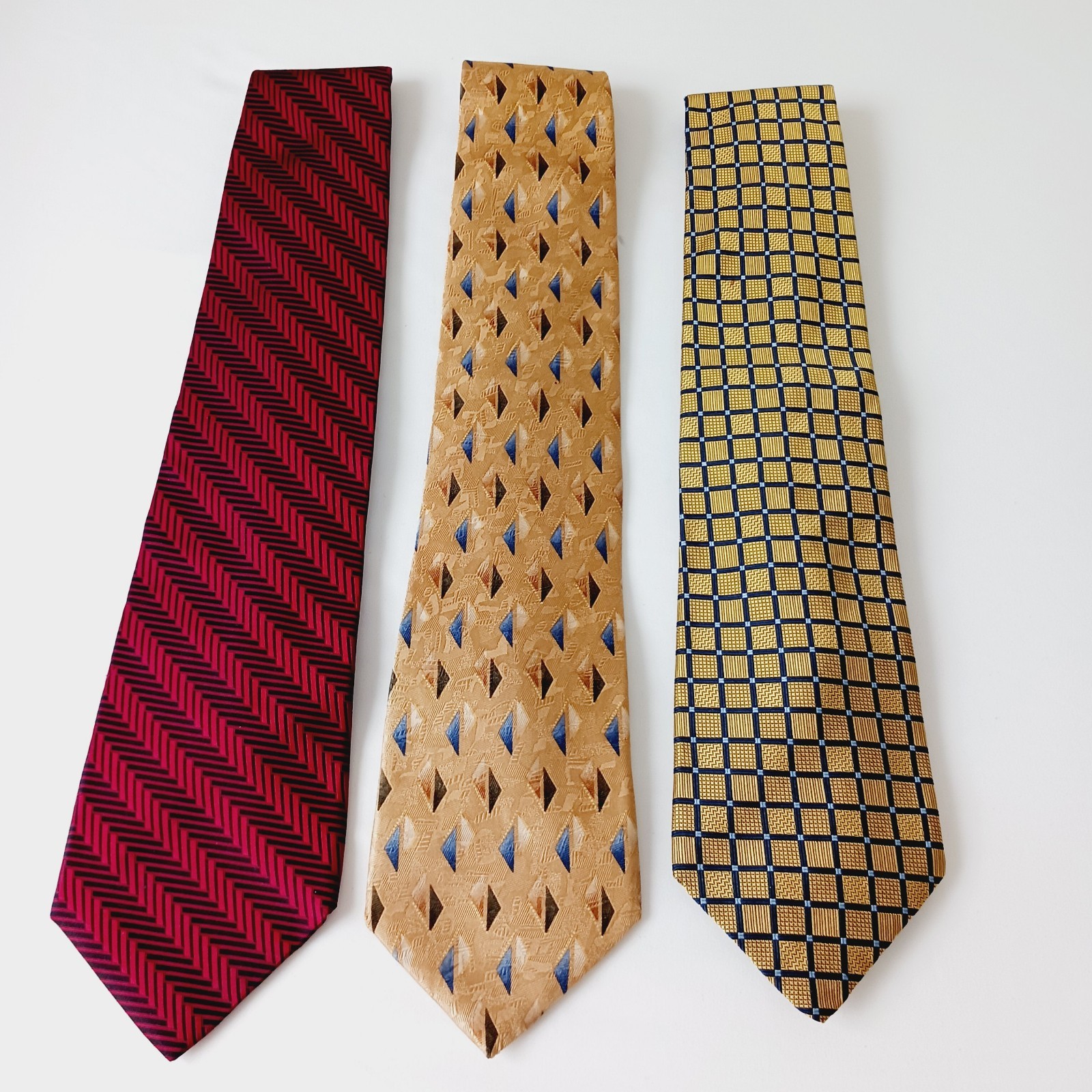 Tom James Innocenti, Corporate Image, Executive Collection Lot of 3 Ties Silk