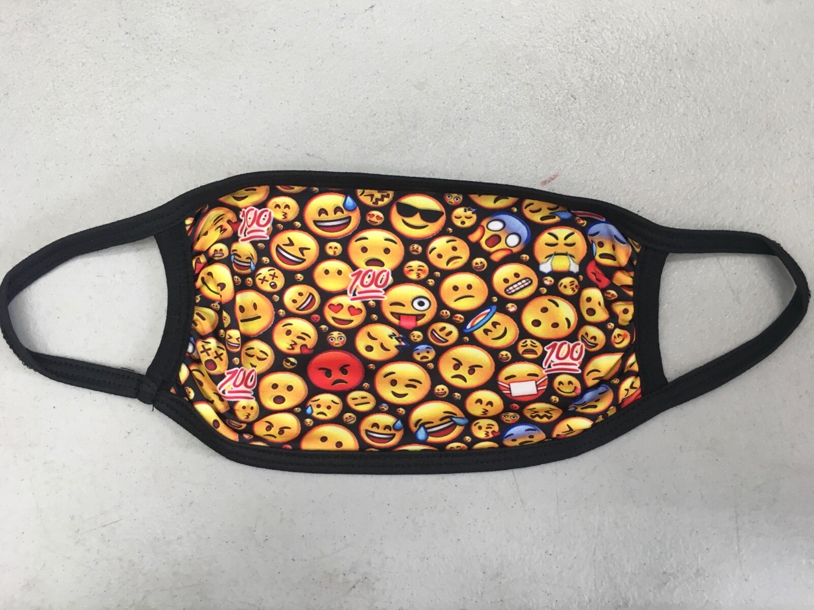 Emojie Print Face Mask/Cover 3DPrinted Soft Cotton Fabric Free Shipping/Returns