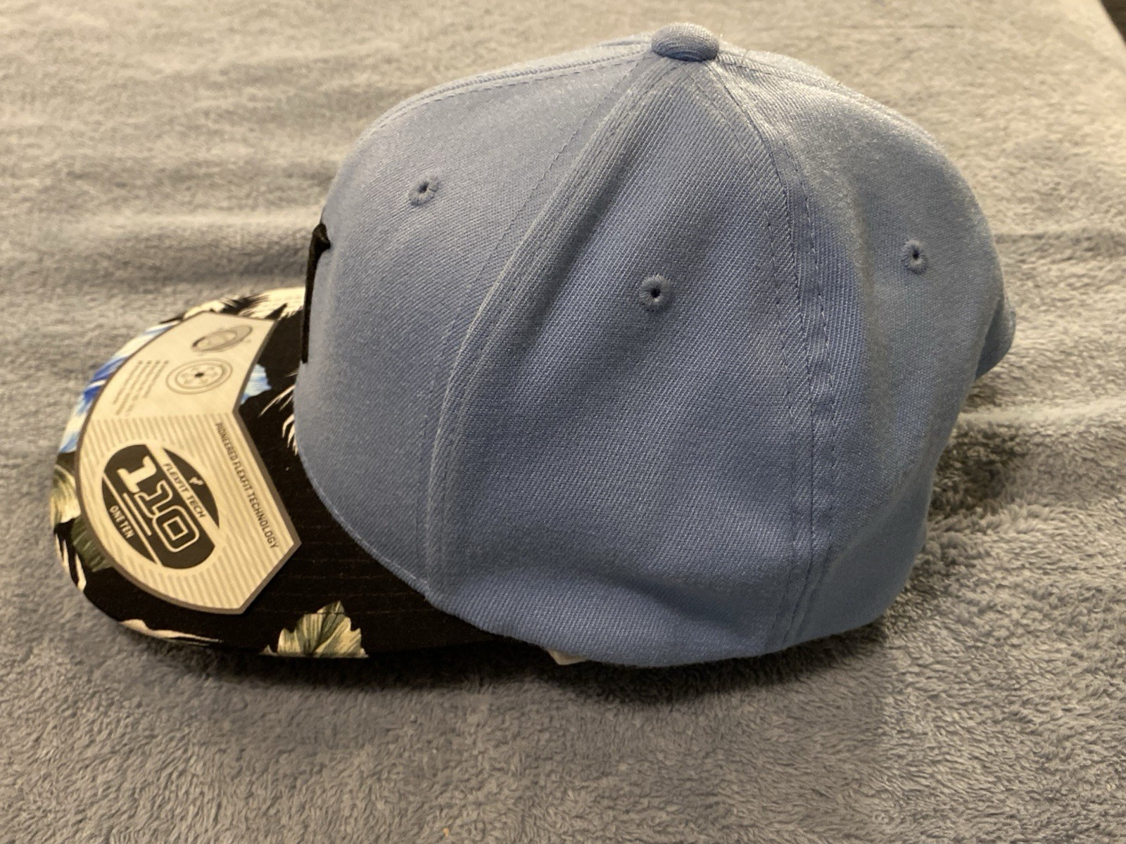110 One Ten Flex Fit Cap Blue Tropical NWT
