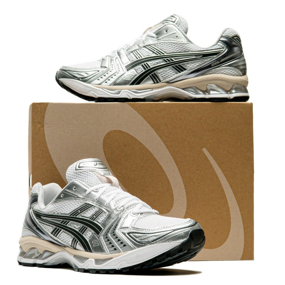 ASICS Gel-Kayano 14 White Graphite Grey 1203A537-110 Men’s Size New