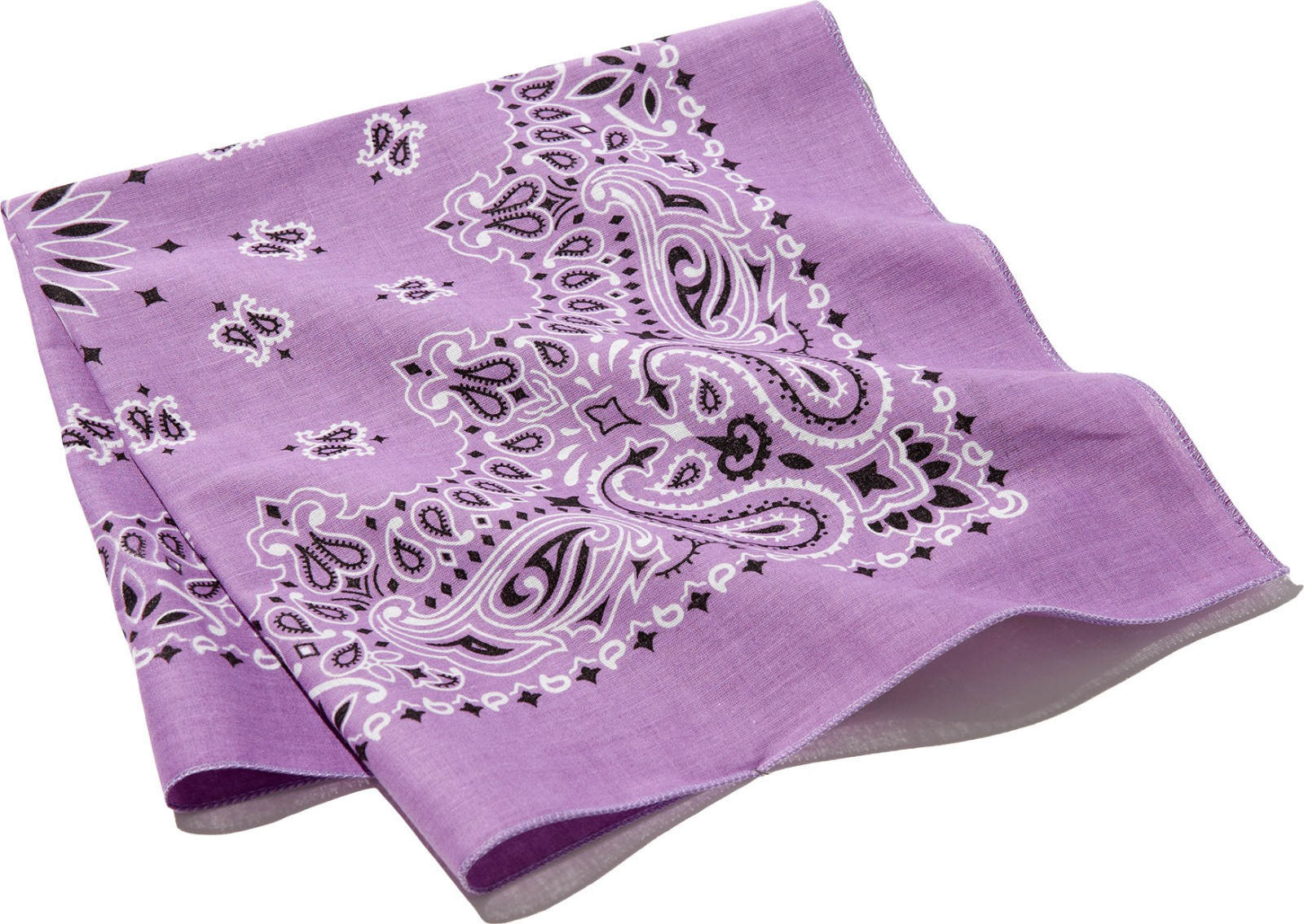 HAVAHANK 2-Sided Cotton PAISLEY BANDANNA BANDANA Head Neck Face Mask Wrap Scarf