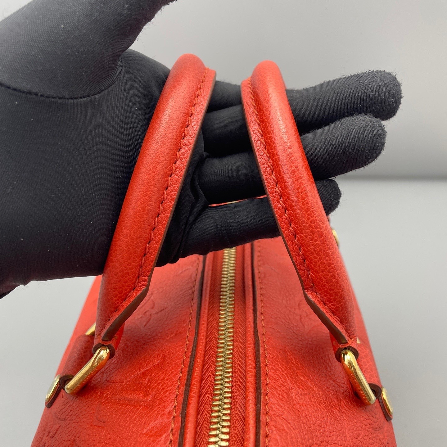 Louis Vuitton Pre-Owned Authentic Luxury Handbag Red 25*18*15cm