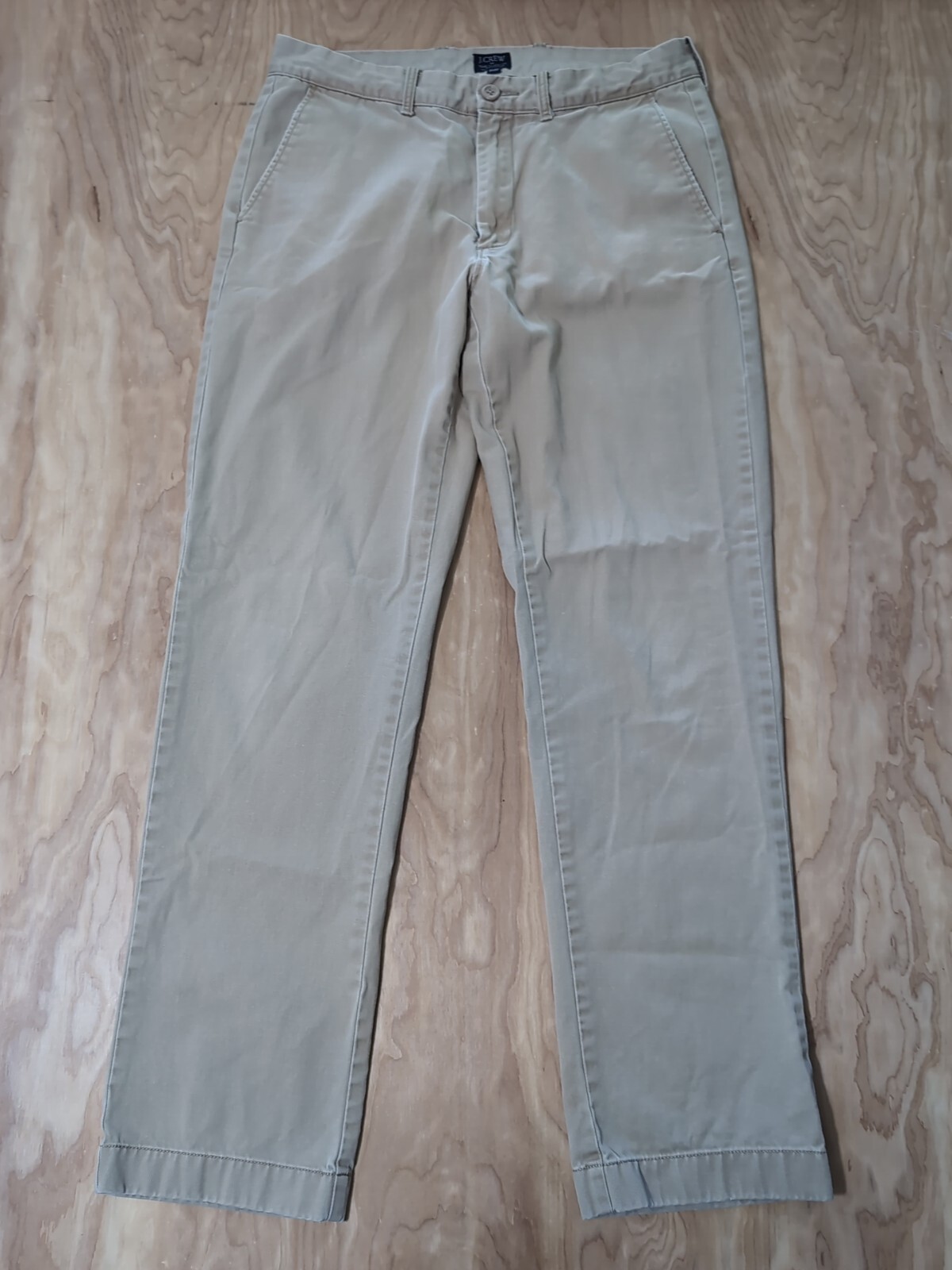 J Crew Pants Men’s The Sutton Size 31×32 – Khaki Cotton 7″ Opening