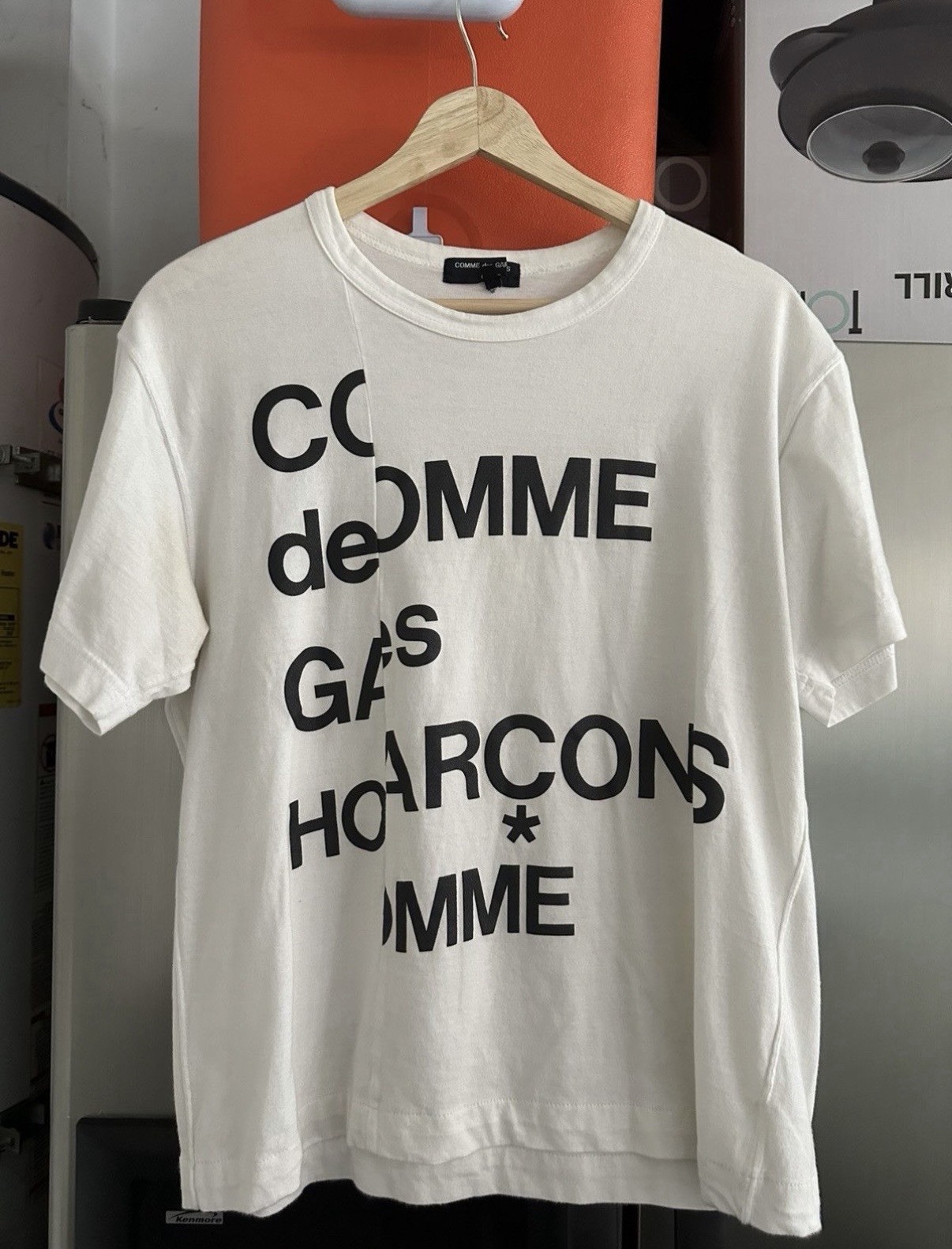 Comme des Garcons Homme Plus Split Logo T-Shirt
