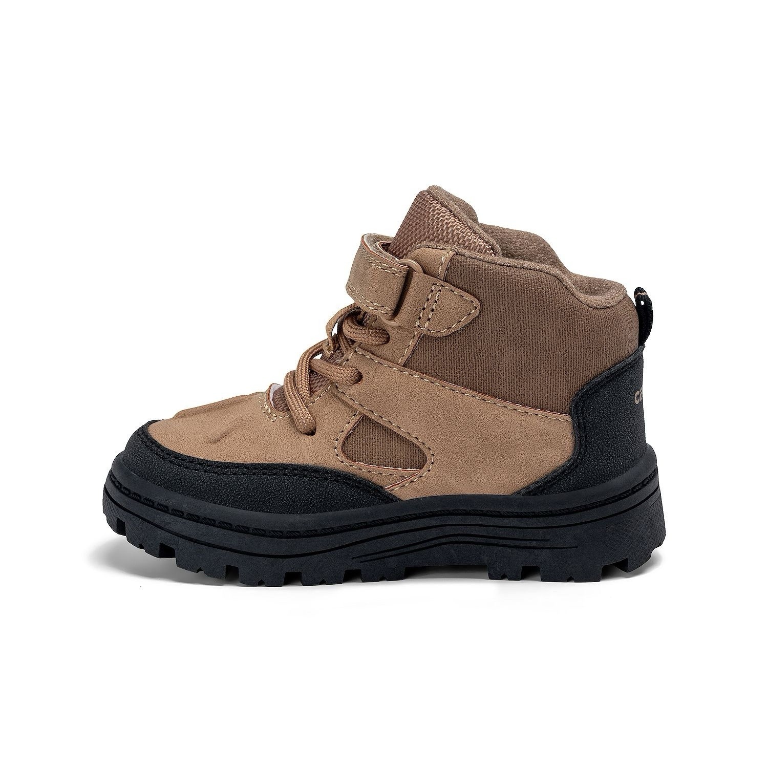 Carter’s Boys Ilker-B Boots Taupe Black Toddler Size 10 Toddler