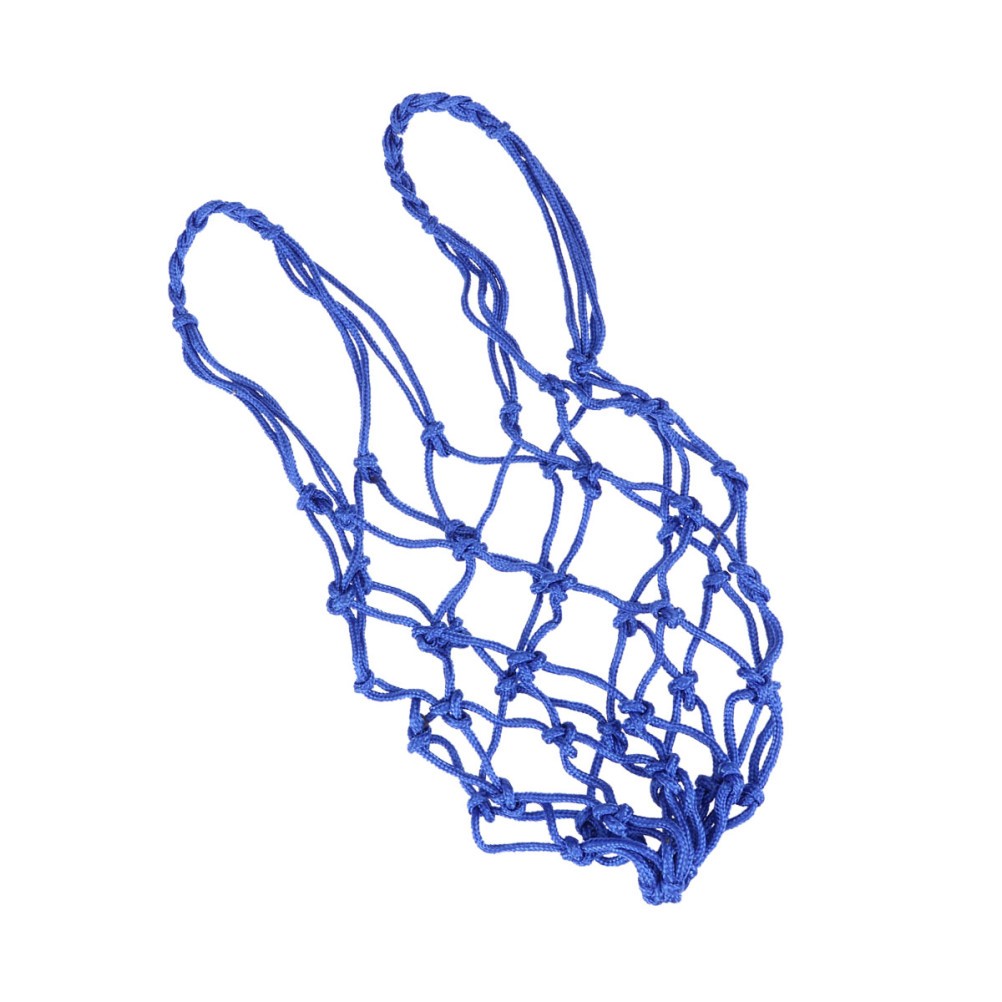 Drawstring Ball Mesh Net Nylon Sports Equipment 1Pcs 19.7*1.6*1.6in