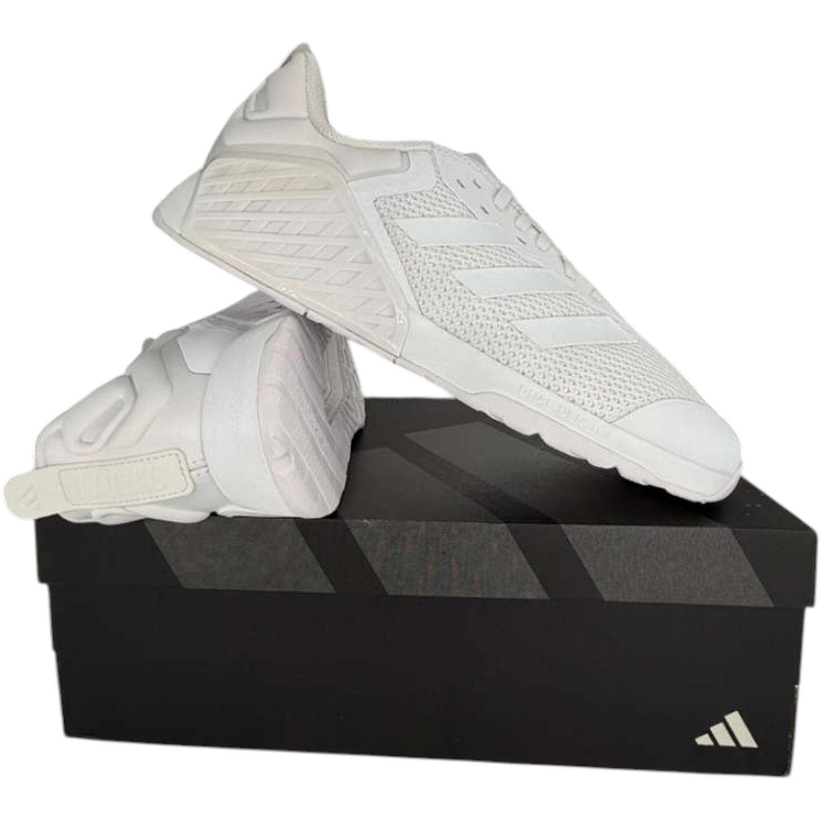 Adidas Dropset 3 Trainer Shoes White US Mens Size 12.5 NEW WITH BOX