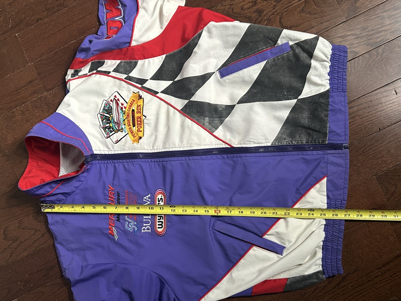 Vintage Poker Run Offshore Racing Jacket XL Mercury MerCruiser Bulova Canada