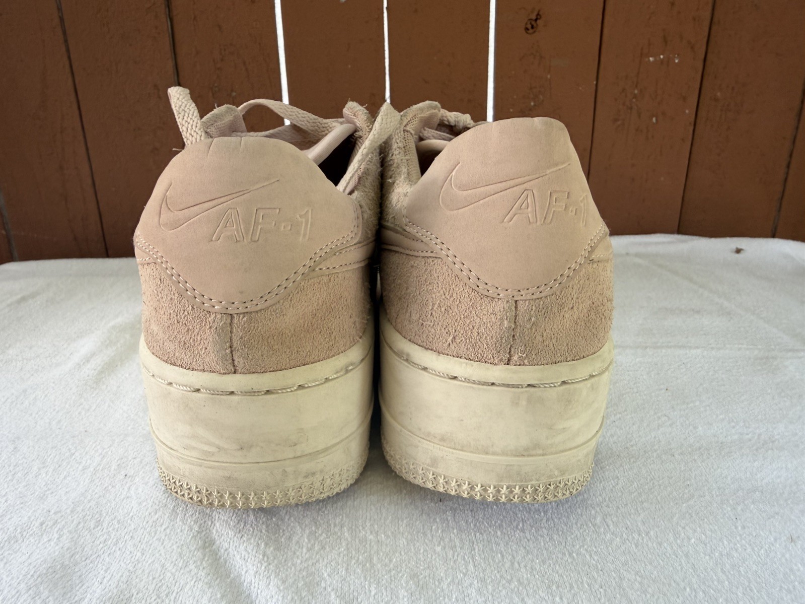 Nike Air Force 1 Sage Low Women’s Size US 9 Particle Beige Phantom AR5339-200 C