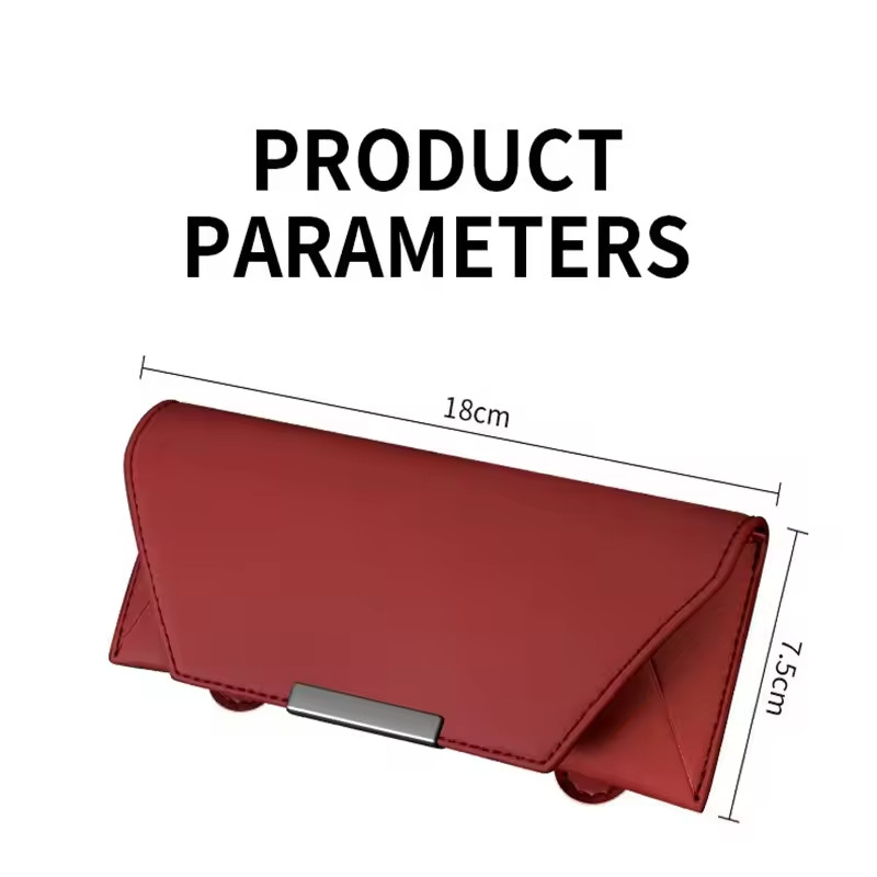 Sunglasses Case Portable Hard Shell Eyeglasses Holder Car Storage Organizer