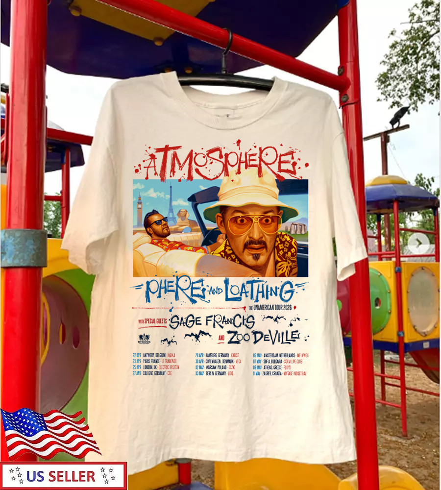 New Popular Atmosphere Band Tour Gift For Fan Full Size S-5XL T-shirt K1513