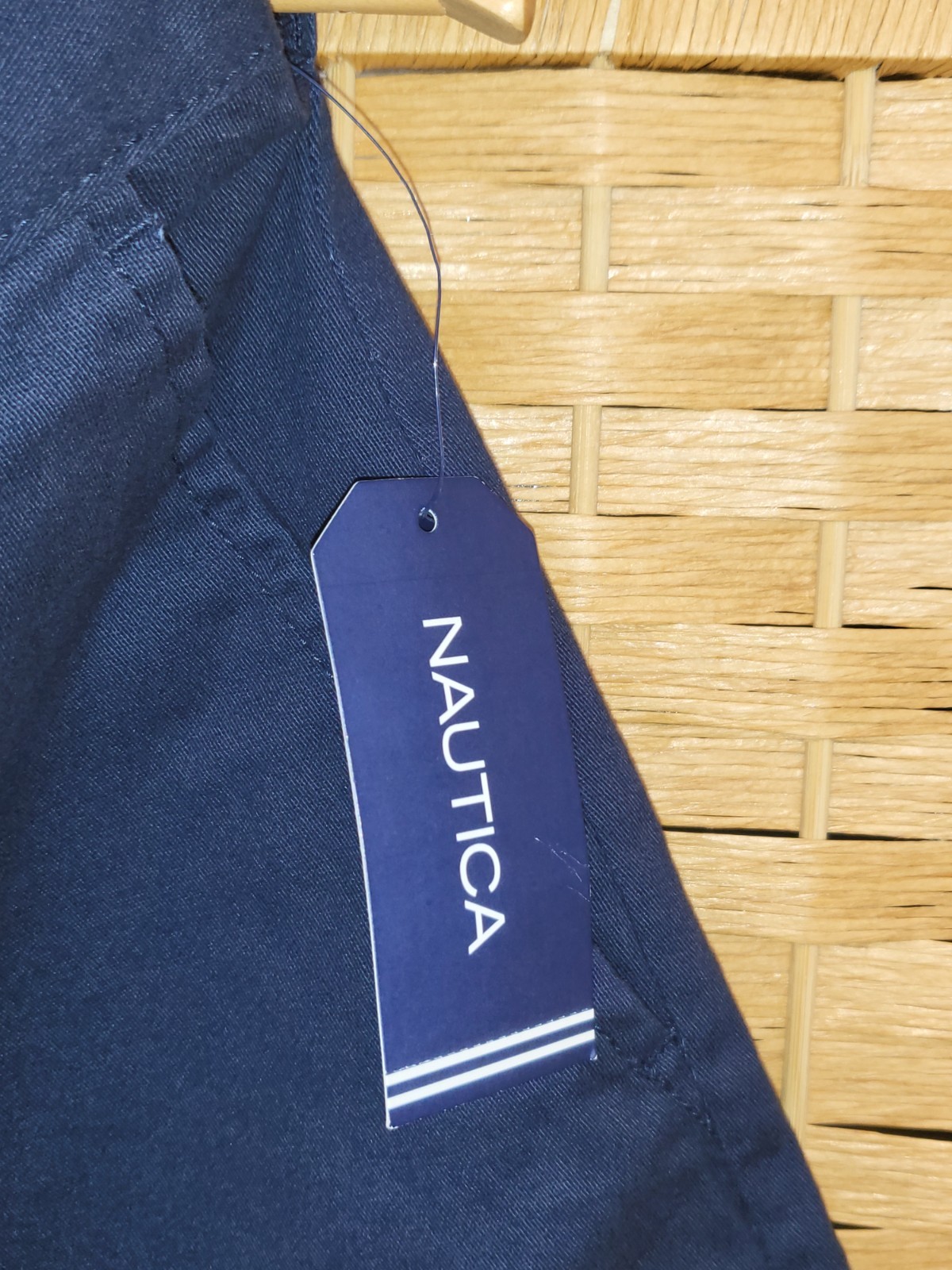 Nautica Men’s Navy Blue 38W The Deck Short Classic 98% Cotton 2% Elastane NWT