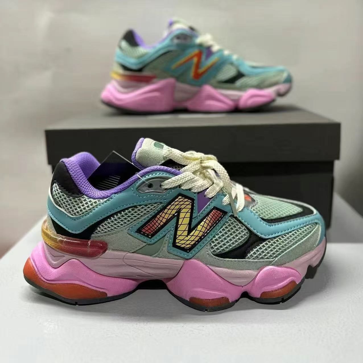 NEW NB 9060 Unisex Sneakers All Size Causal Shoes LifeStyle Multi Color 16 Color