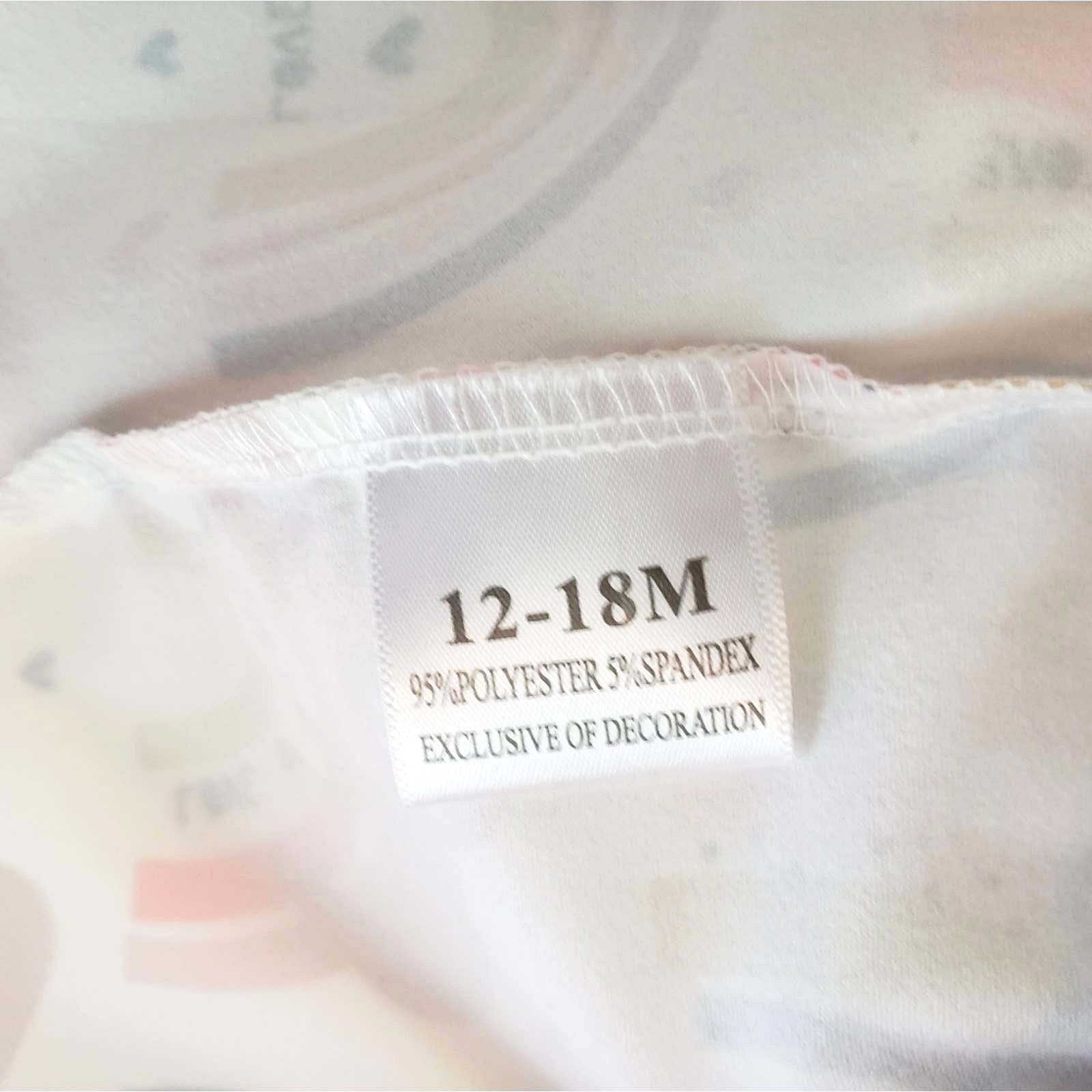 NEW! Pete + Lucy Rainbows and Sloths Baby Girl Dress 12-18 Months
