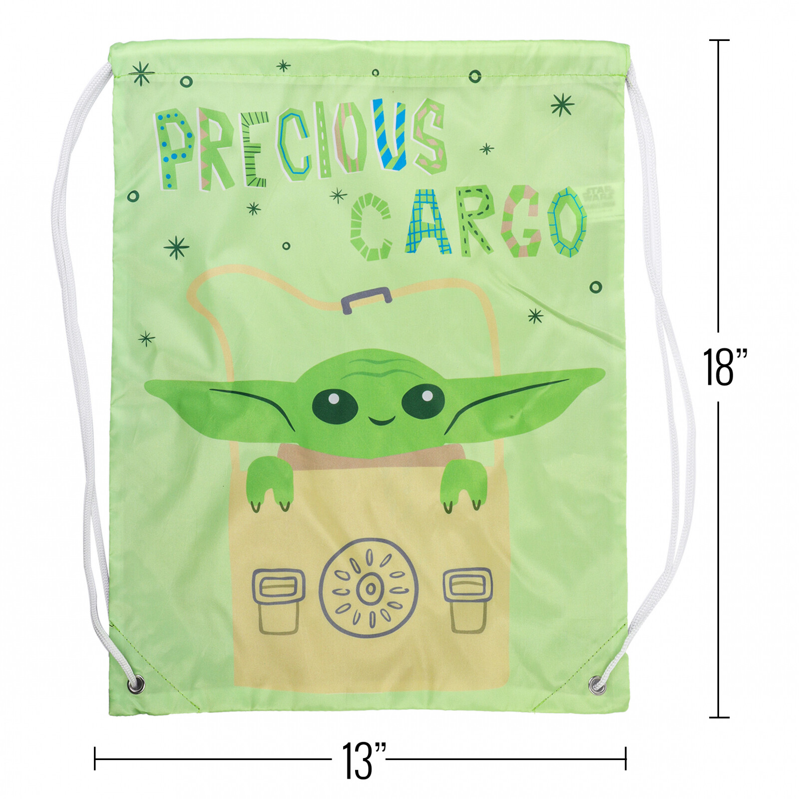 18 Inch Kids Licensed Cartoon Cinch Bag Travel Backpack Drawstring Tote