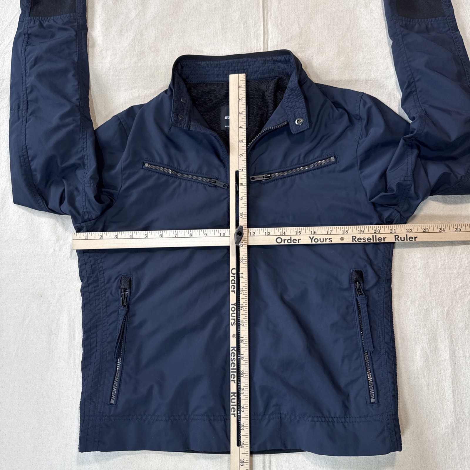 Strellson Men’s Jacket Size Small Swiss Navy Blue