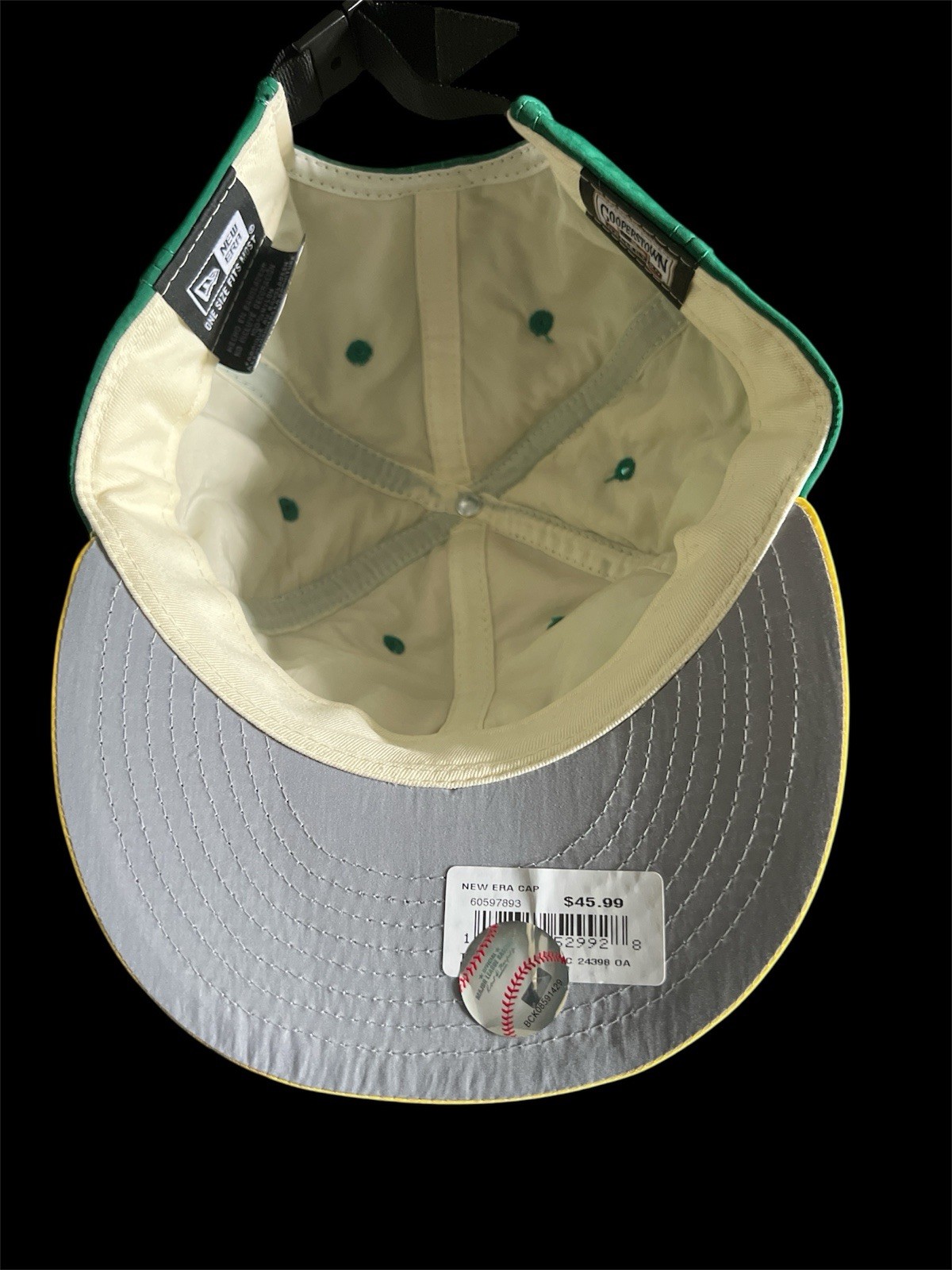 Vtg New Era Oakland Athletics MLB Merchandise Classic Stapback hat