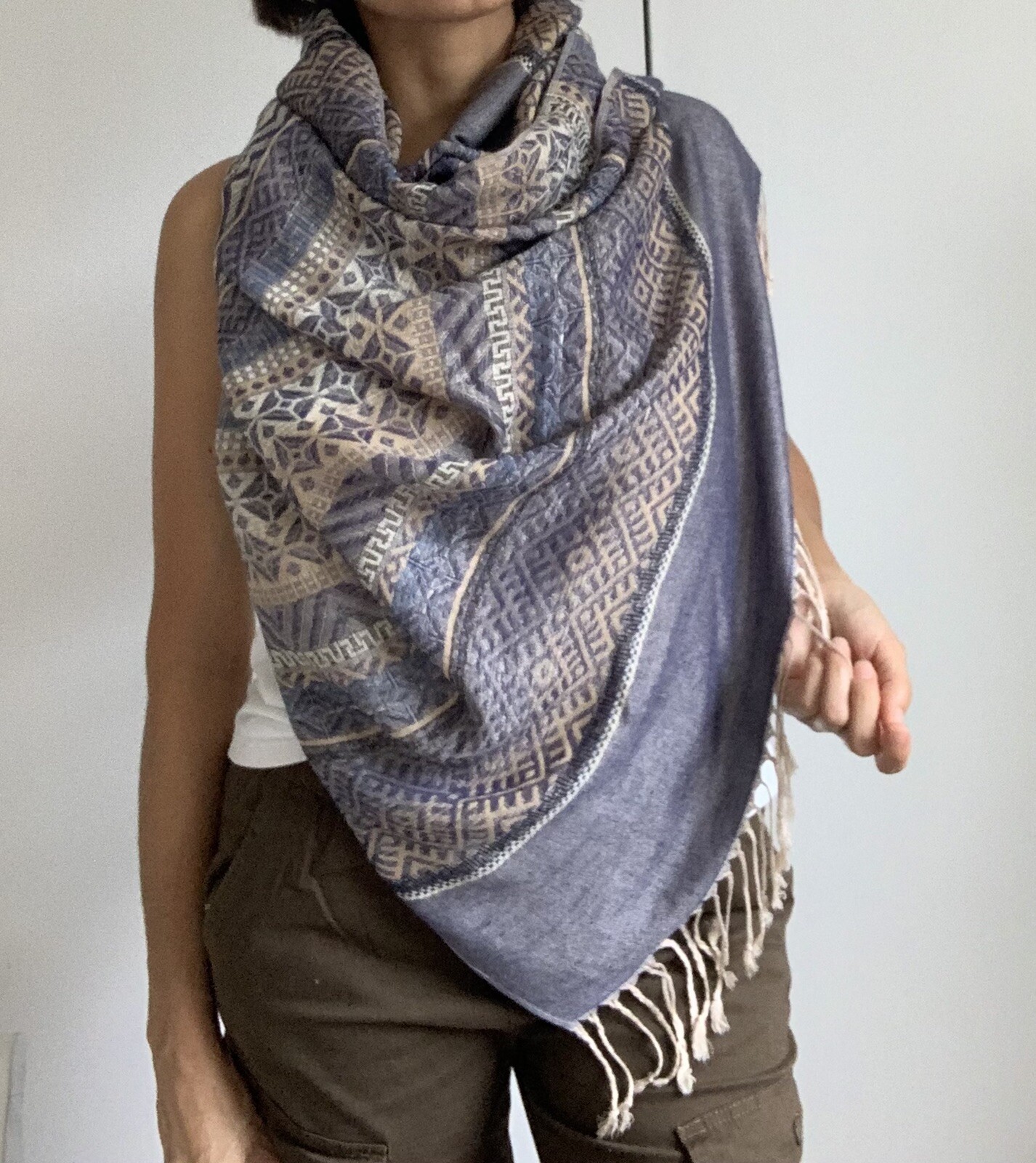 Pashmina Scarf Shawl , Is Perfect For Any Season,travel Accessories For Women .