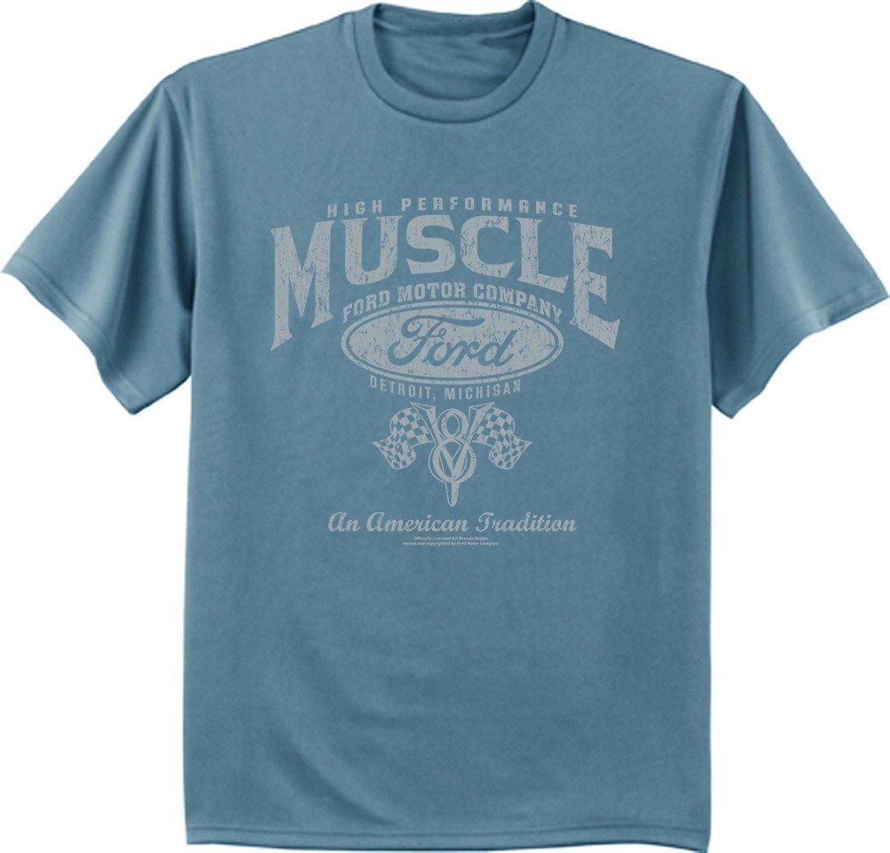 Mens T-shirt Ford Muscle Car T-shirt Ford Mustang Ford Truck Gifts Mens Dad