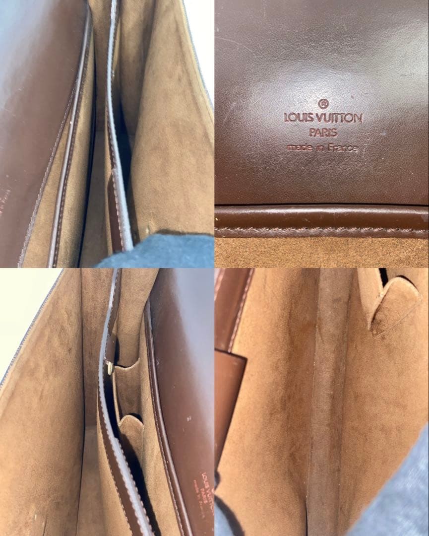 Louis Vuitton Damier Ebene Altona GM Briefcase N53312 Size: W16.1xH12.6 in.