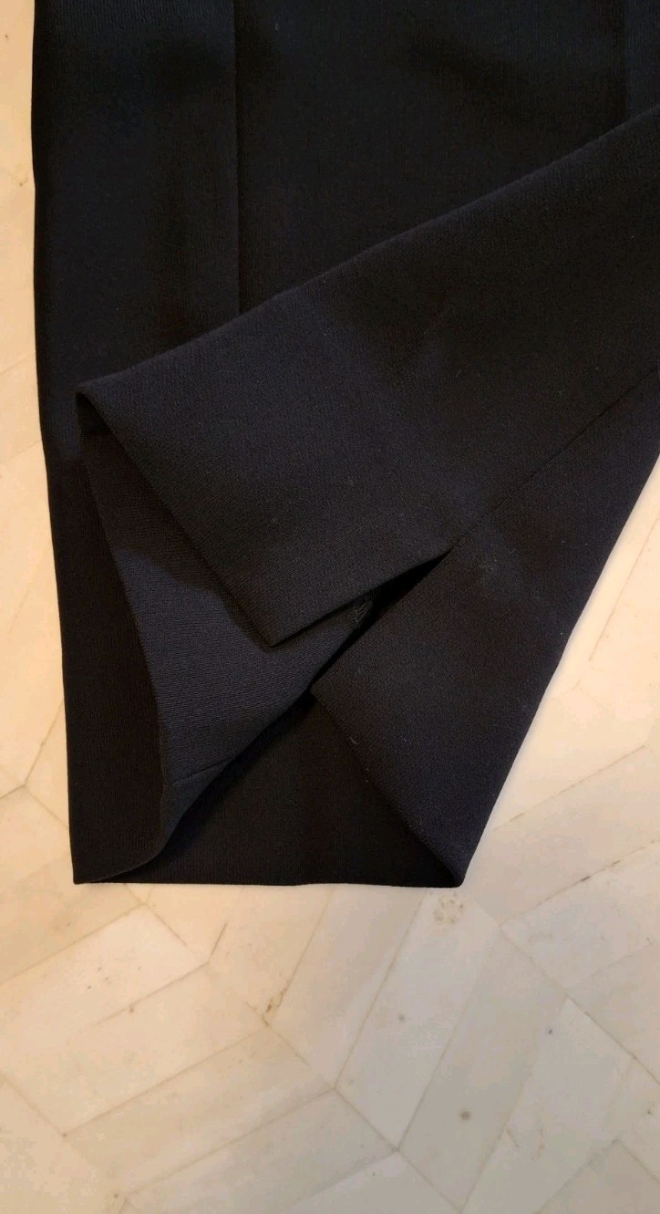 J. Crew Easy Pants Mate Crepe Black Pull On Elastic Waist Career Size 4