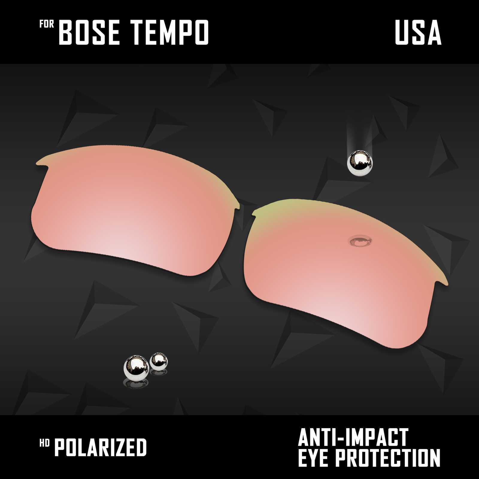 Anti Scratch Polarized Replacement Lot Lens for-Bose Tempo BMD0011