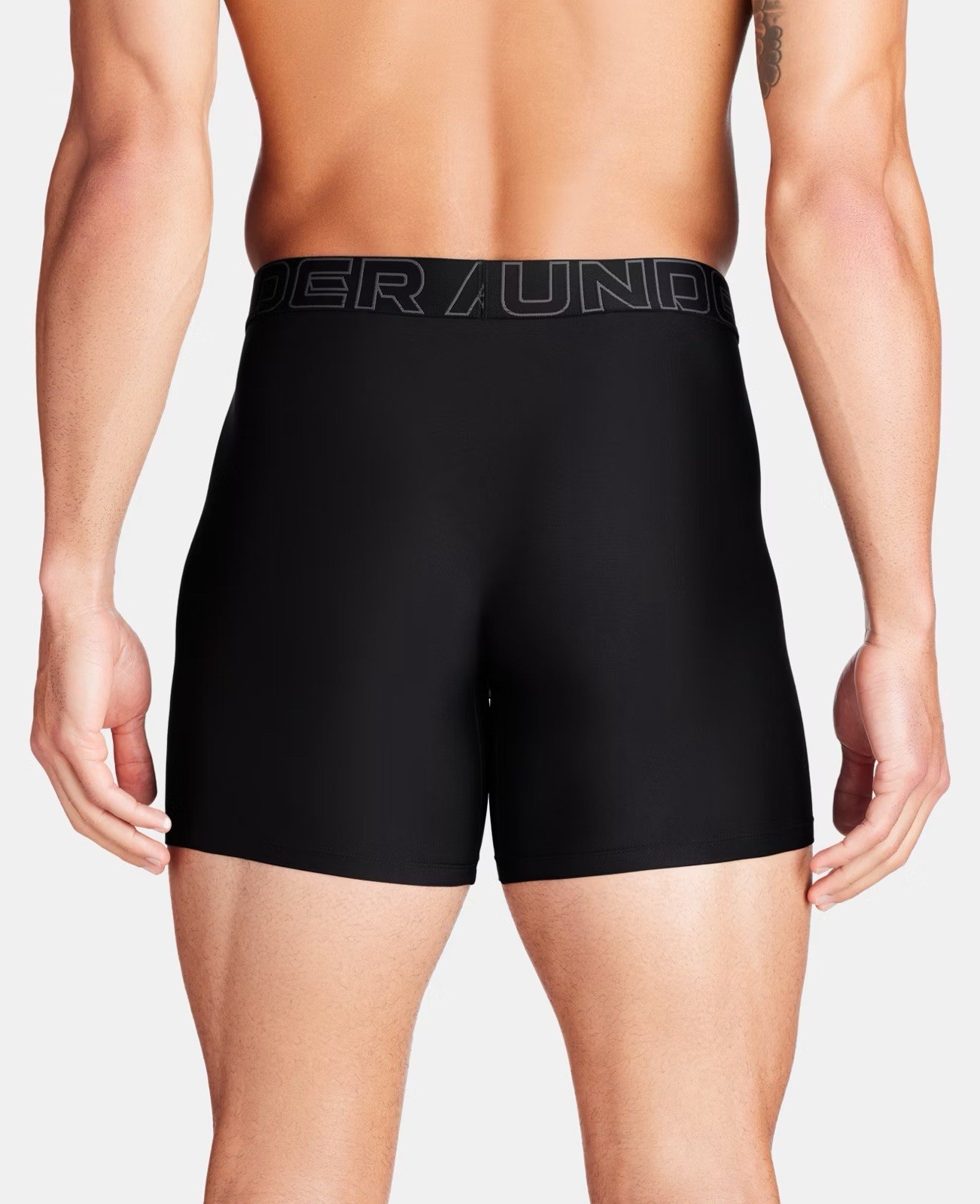 Under Armour XL Black Performance Tech 6” BOXERJOCK 37”-41” Waist NEW