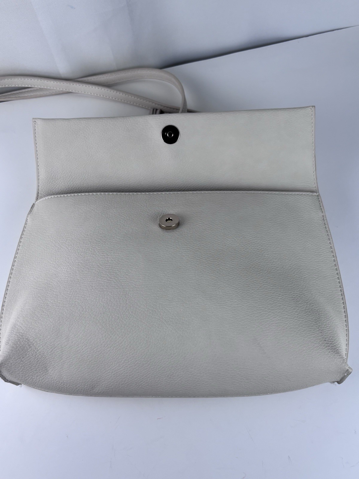 Street Level Anthropologie Crossbody Bag Vegan Leather & 100% Cow Leather trim