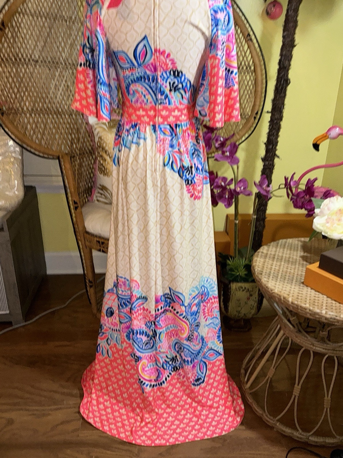 Lilly Pulitzer NWT Minka Maxi Dress Coral Beach Bungalow 🦄 Size 0,2,10,14,16