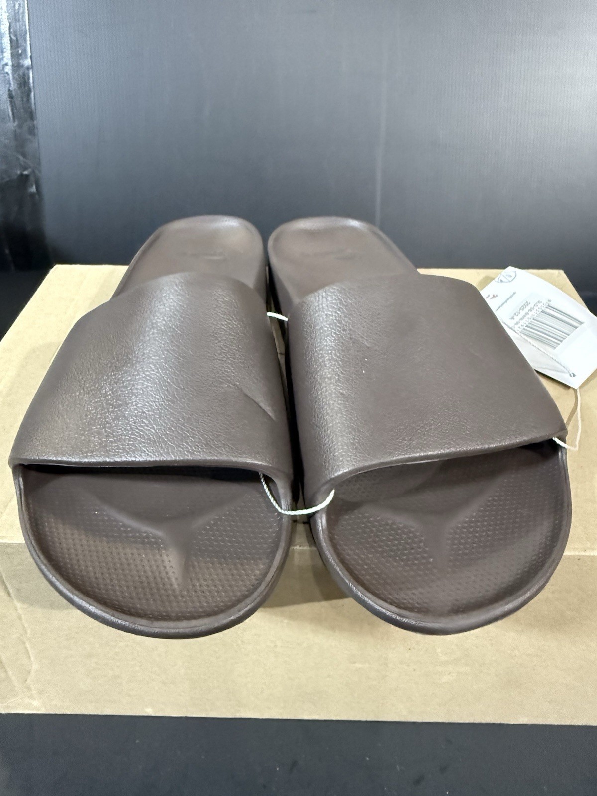 Archies Arch Support Slide Sandals Brown Size Men’s 9 Women’s 10 NWT