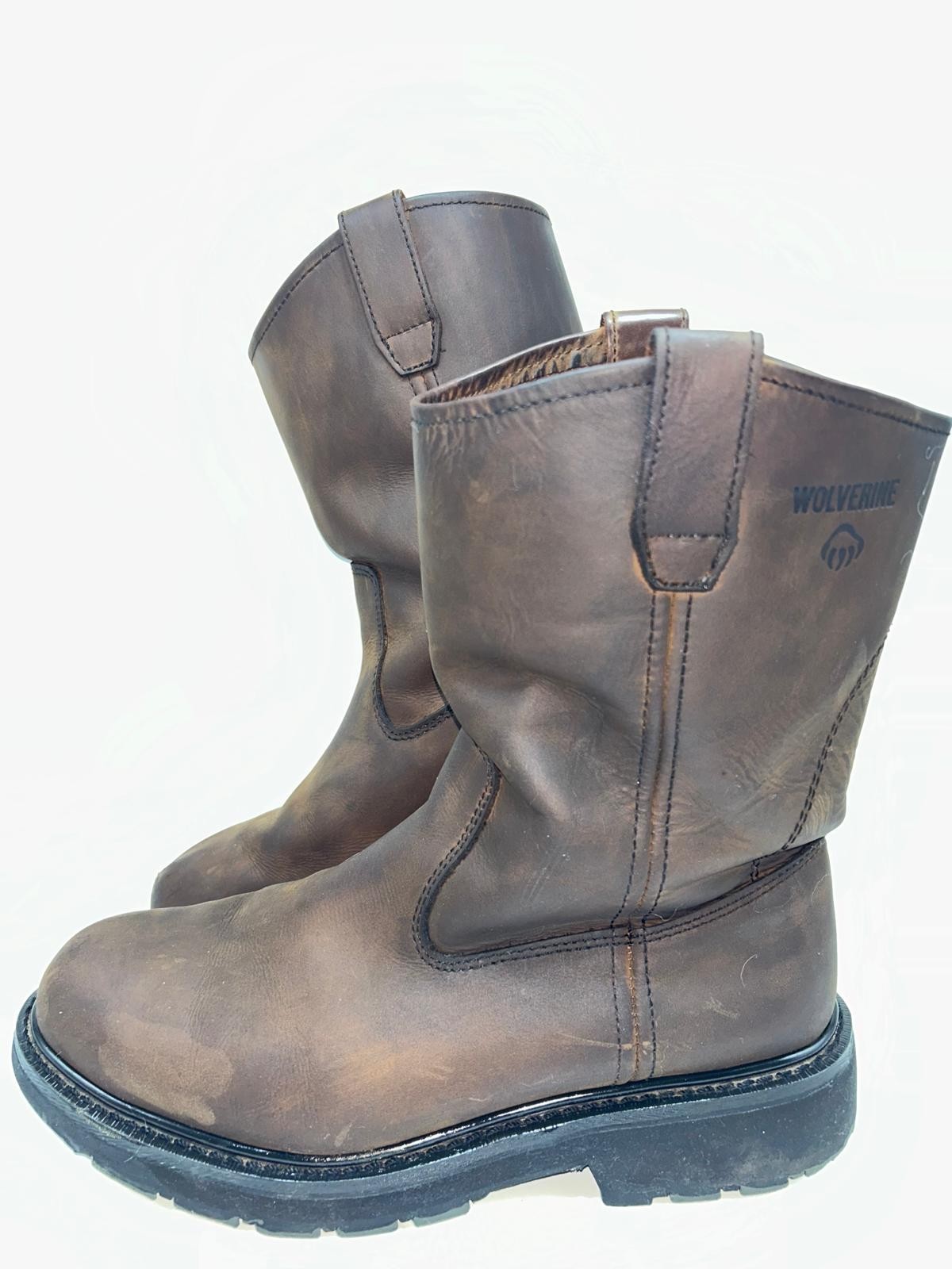 Wolverine Floorhand Wellinton Men`s Work Boots W04727 Dark Brown Size 11.5 EW