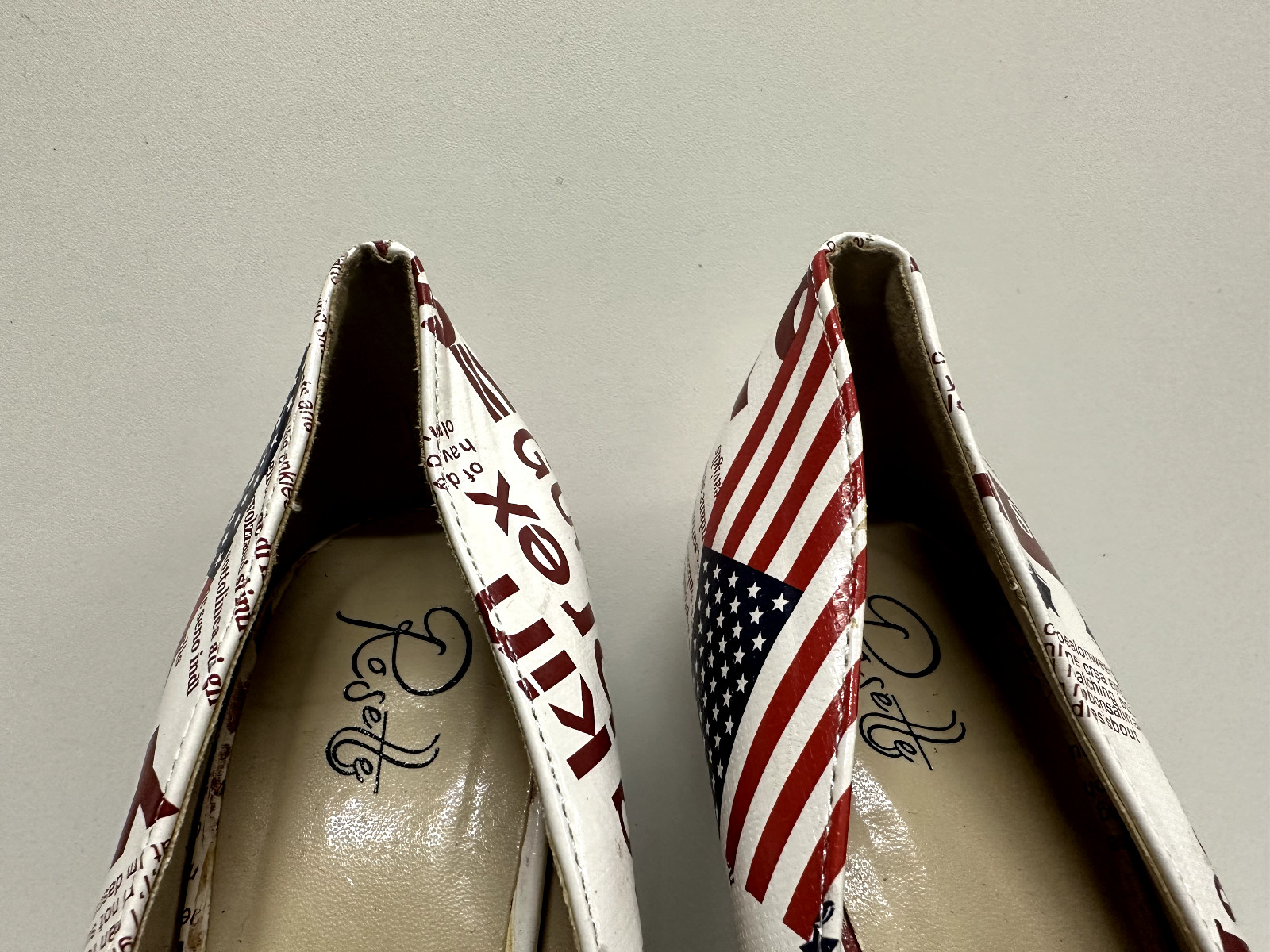 Rosette women size 10 Elle-26 hidden platform Stiletto heels man made materials