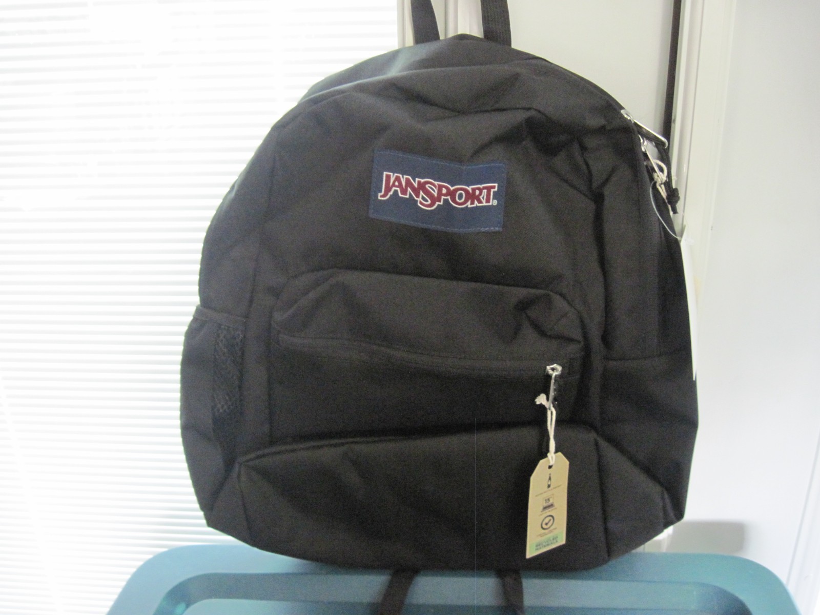 JanSport Cross Town Plus – Black – Backpack NEW #9 / 17 / 13