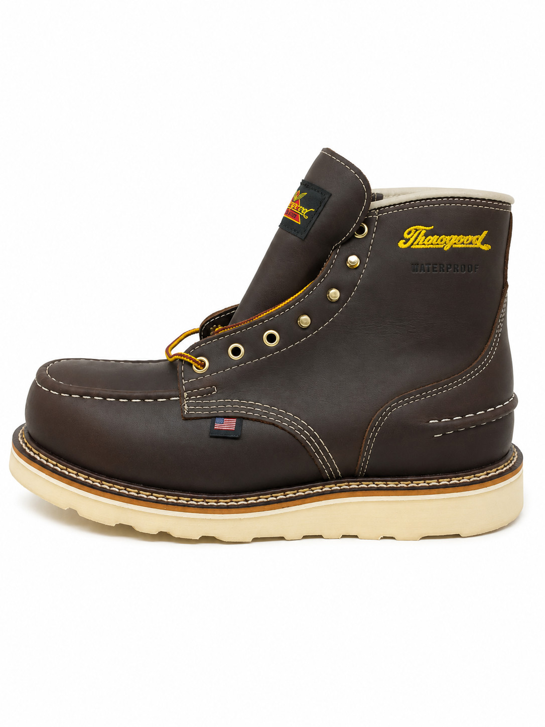 THOROGOOD 804-3600 1957 SERIES WATERPROOF STEEL TOE WORK BOOTS MENS NEW D WIDTH