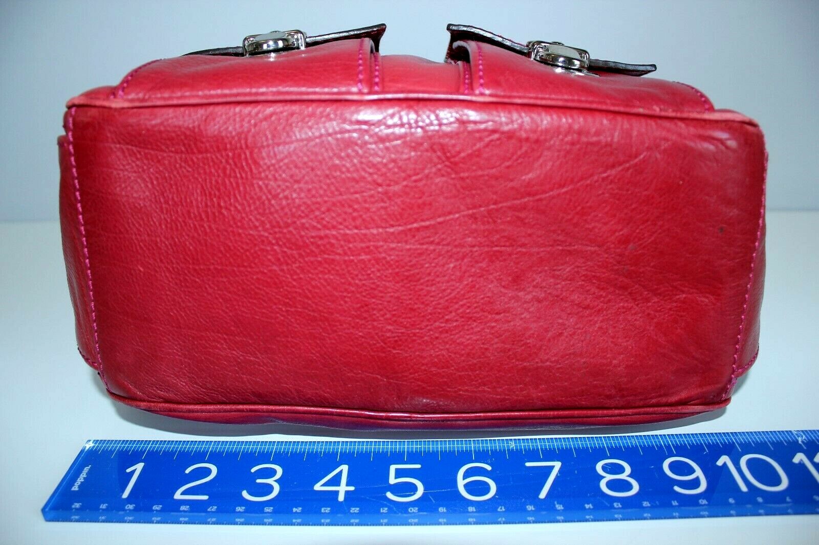 Vintage MARC JACOBS Multipocket Leather Hobo Bag in Red ~ MADE IN ITALY