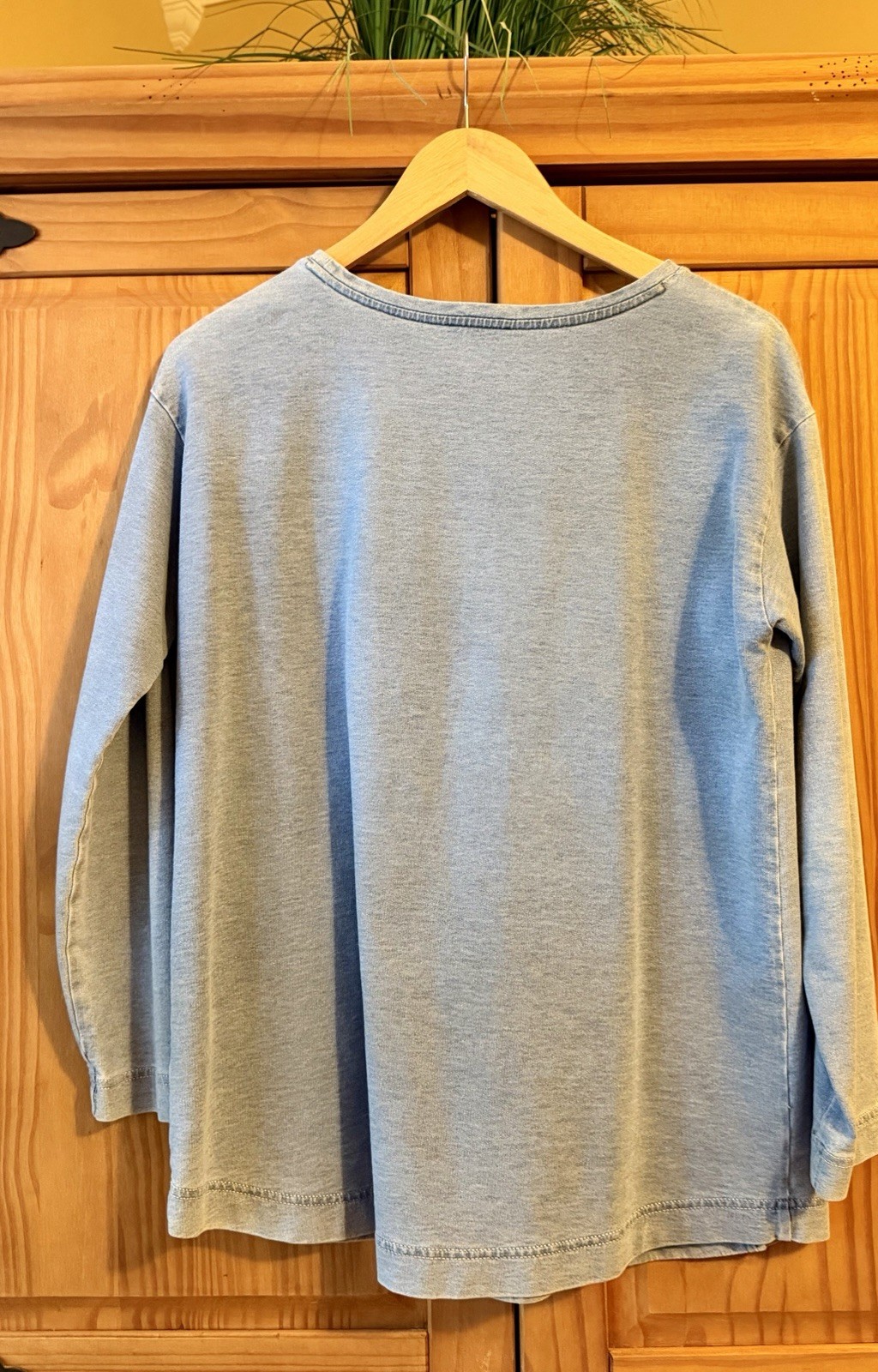 Jjill Women’s Casual Shirt Blue