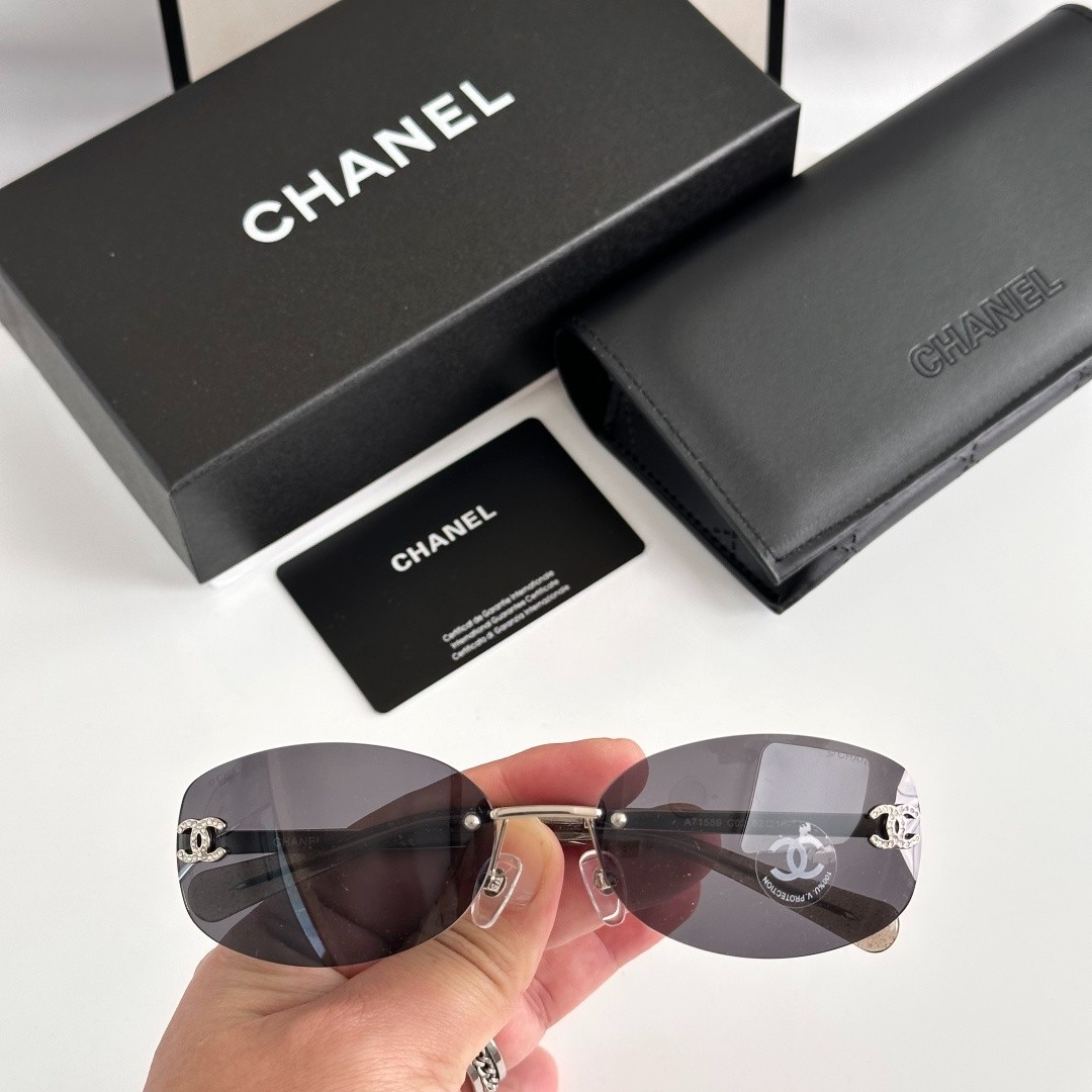 Chanel Unisex New Sunglasses – Model: A7155; Size: 62-16-145