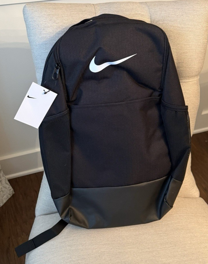 NIKE Black Brasilia Backpack DH7709-010