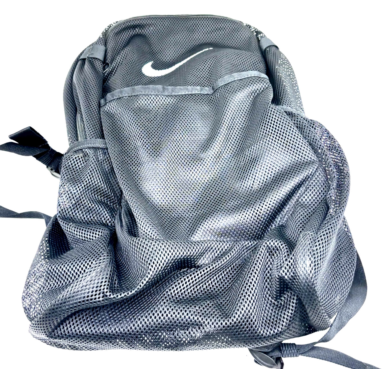 Nike Brasilia Mesh Shoe Backpack Black Unisex Brand New Open Box