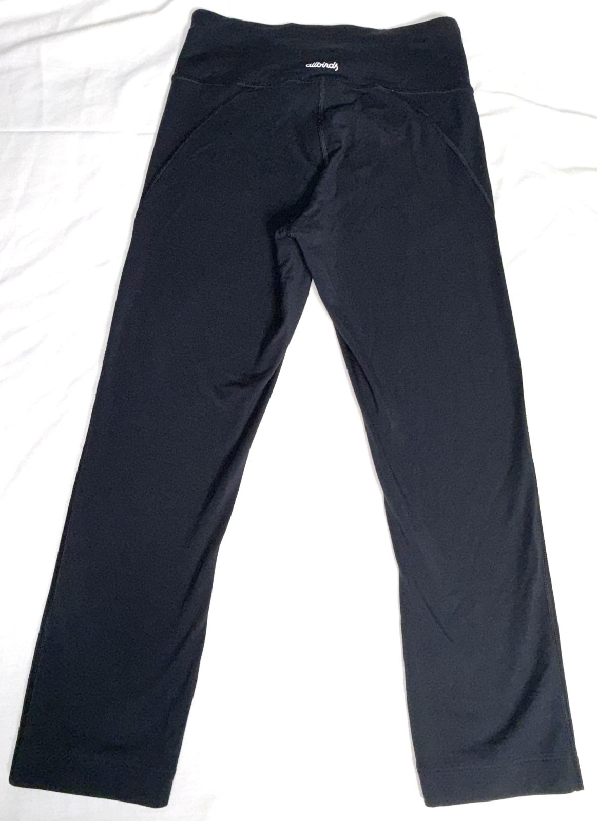 Allbirds Natural Carbon Footprint 11.8 Black Yoga Cropped Capri Leggings Pants S
