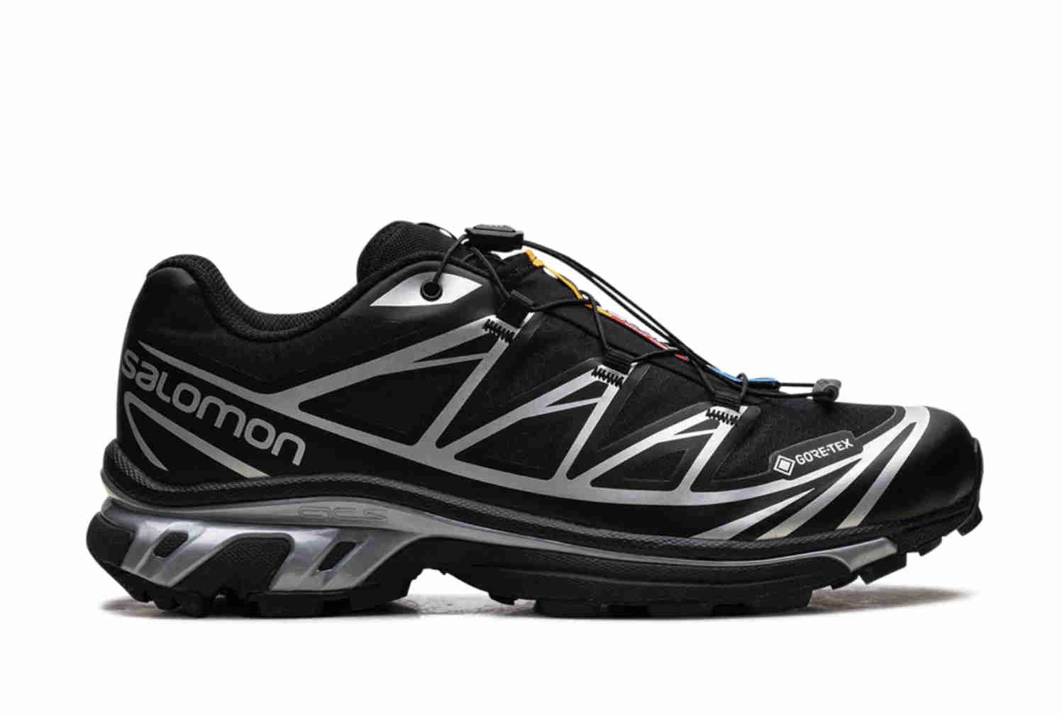 Salomon XT-6 GORE-TEX Black Silver L47450600 Men Size
