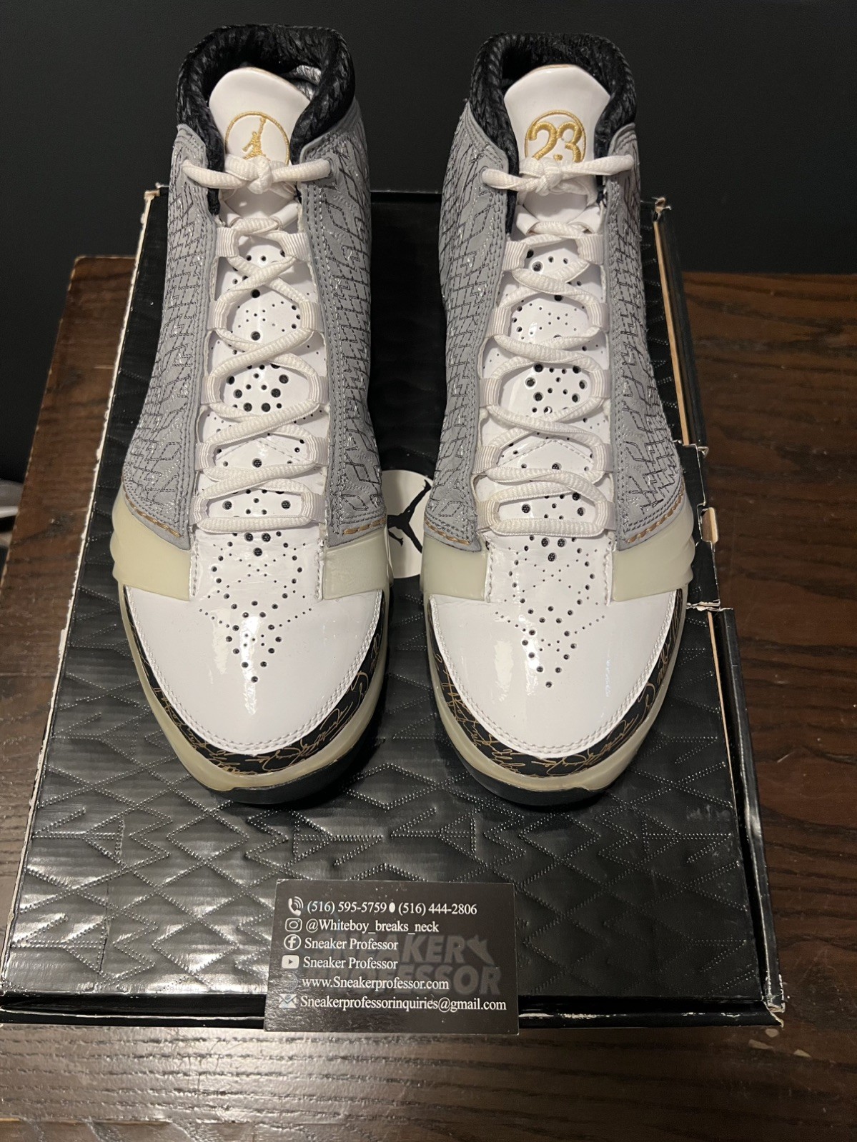 Nike Air Jordan 23 XX3 OG White Stealth Size 11 Sneakers Shoes w/ Box 318376-102