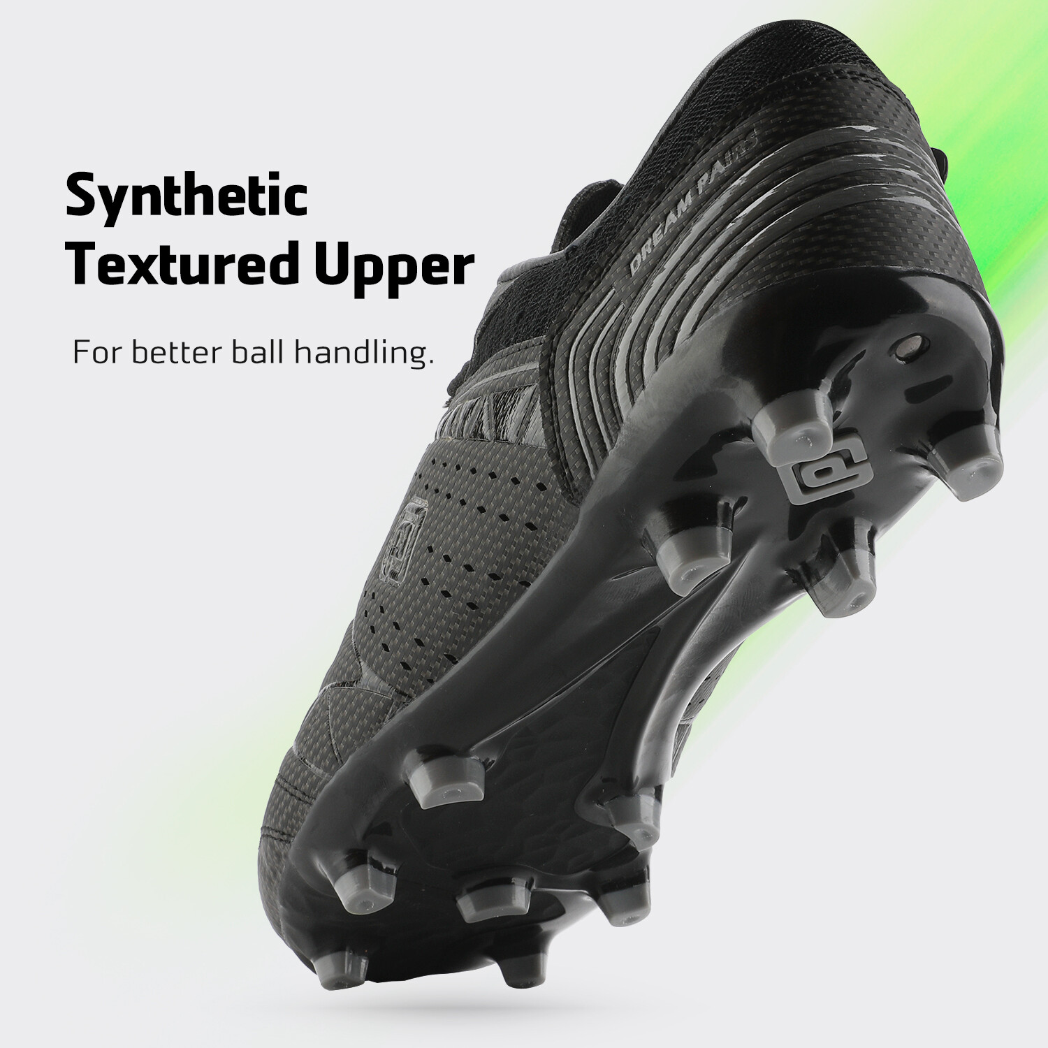 DREAM PAIRS Men Soccer Shoes Sport Athletic Outdoor Football Cleats Size 6.5-13